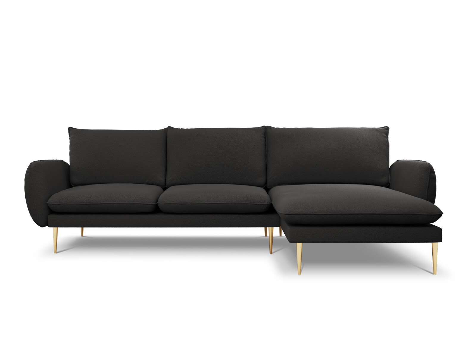 Ъглов диван Ferlevi 113 (Ascot Black)