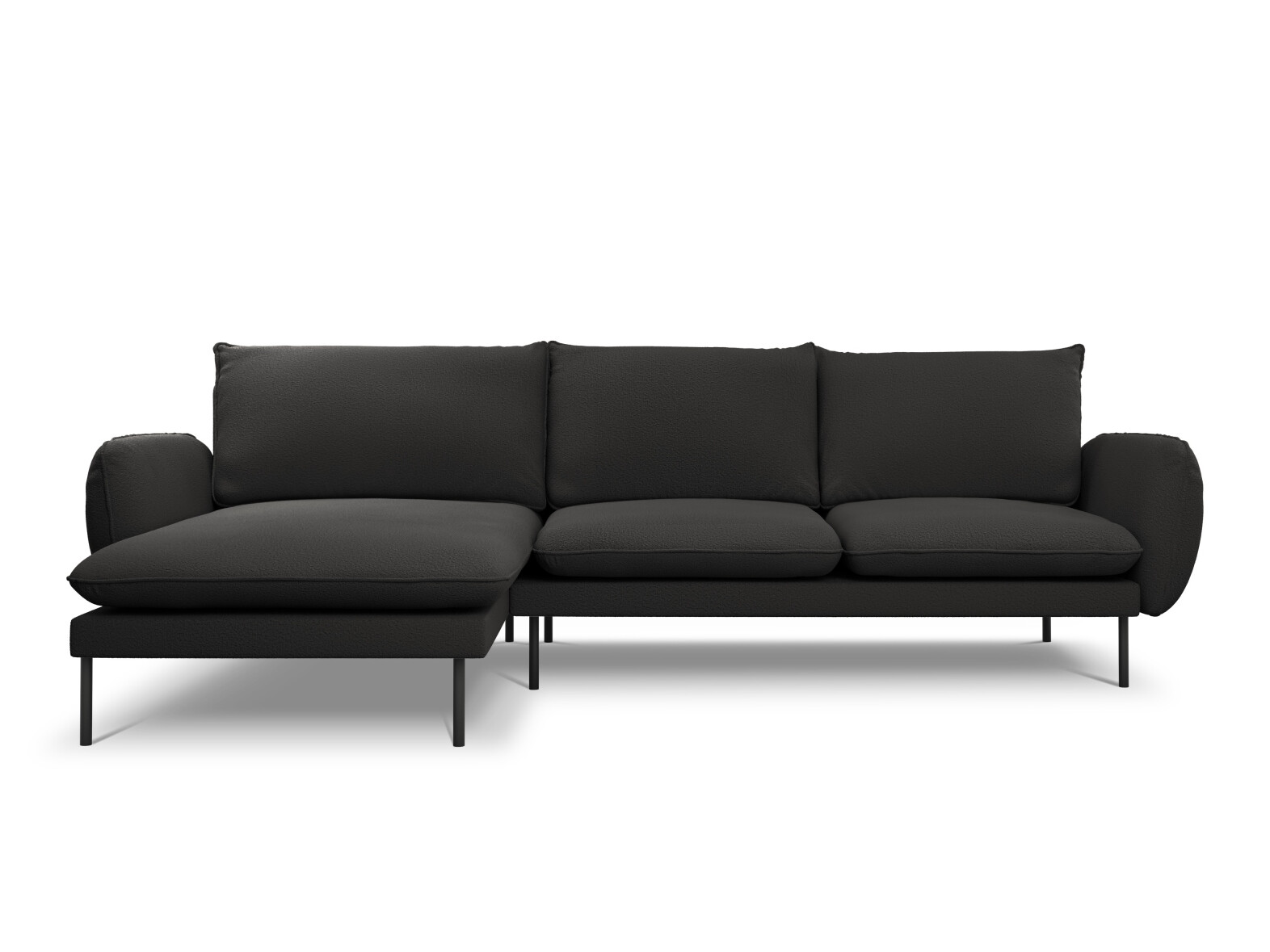 Ъглов диван Ferlevi 113 (Ascot Black)