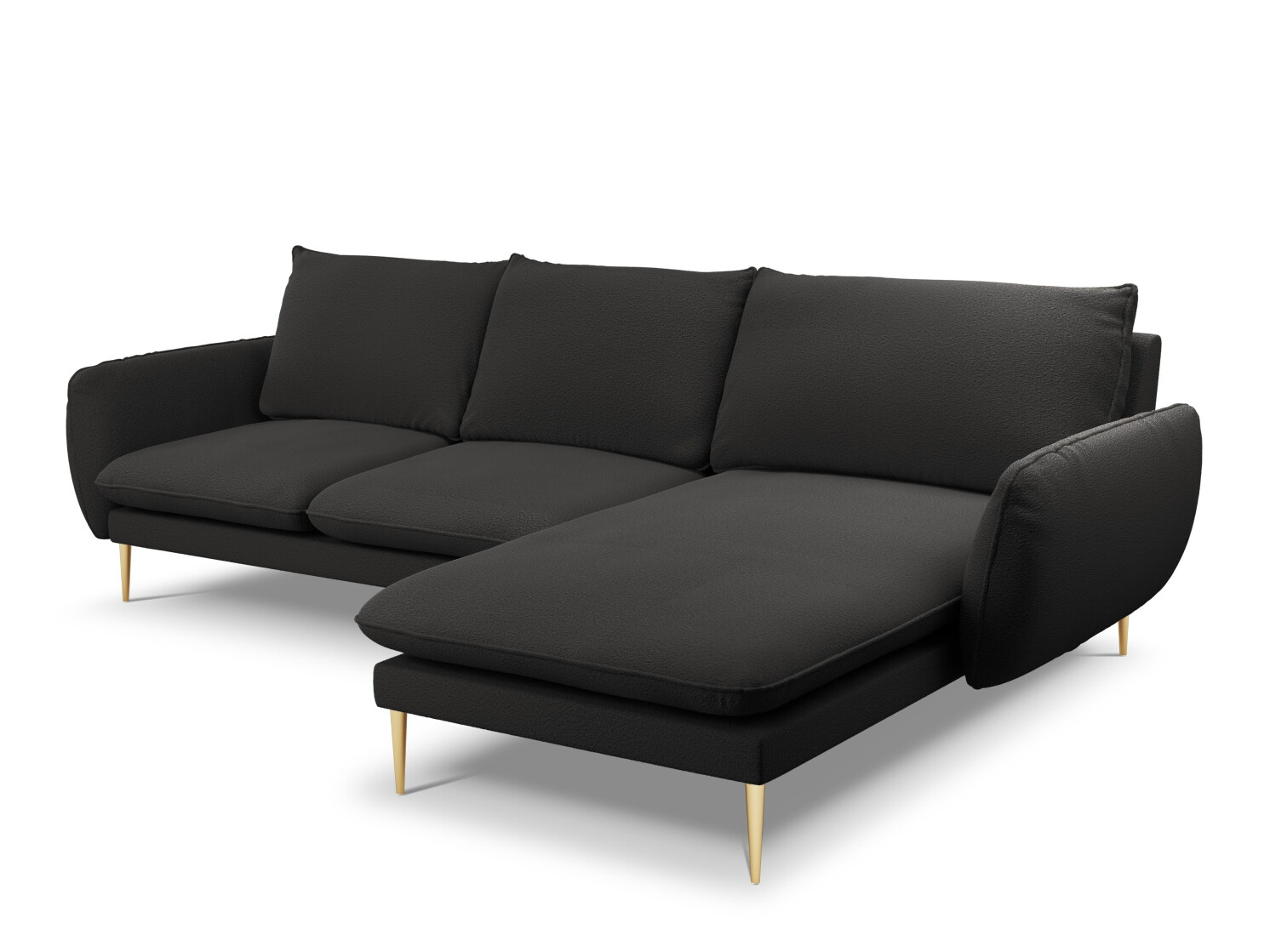 Ъглов диван Ferlevi 113 (Ascot Black)
