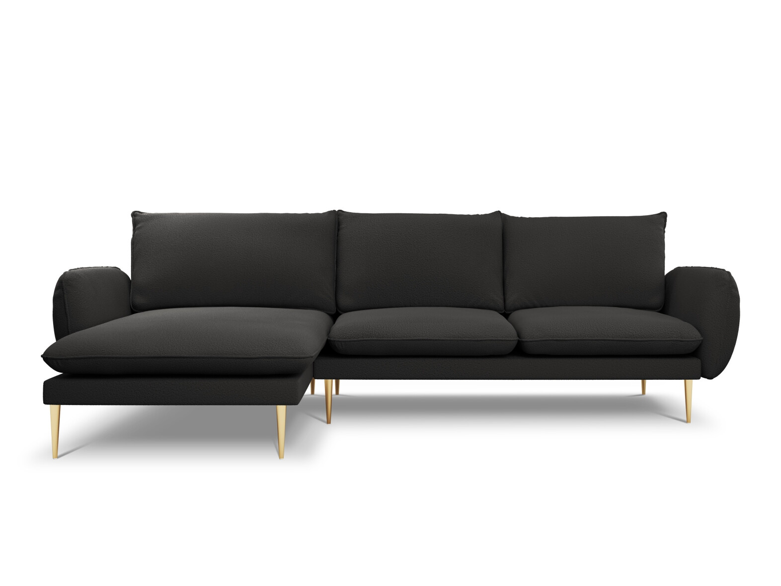 Ъглов диван Ferlevi 131 (Ascot Black)
