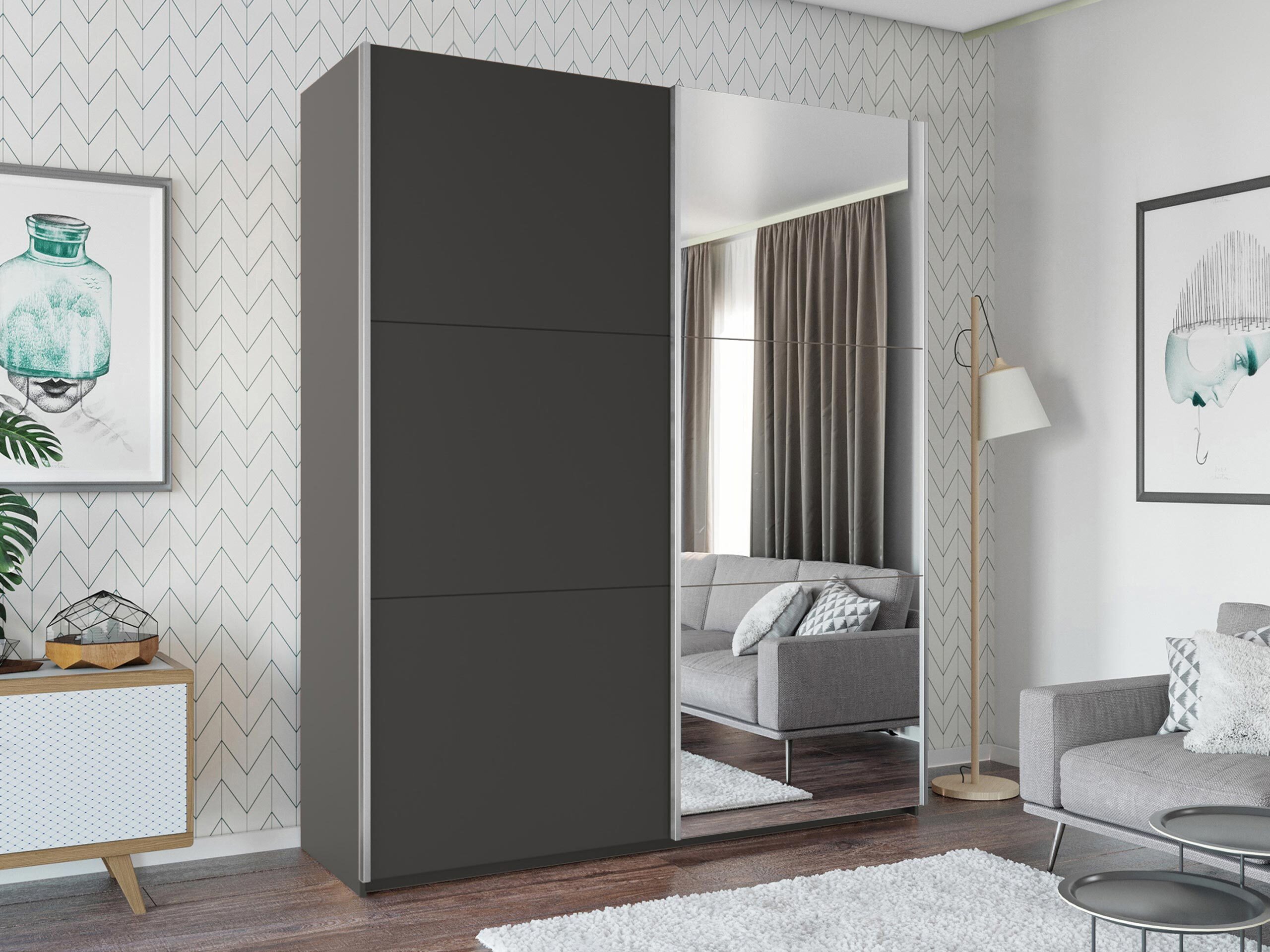 Гардероб Honolulu 130 (Графит)