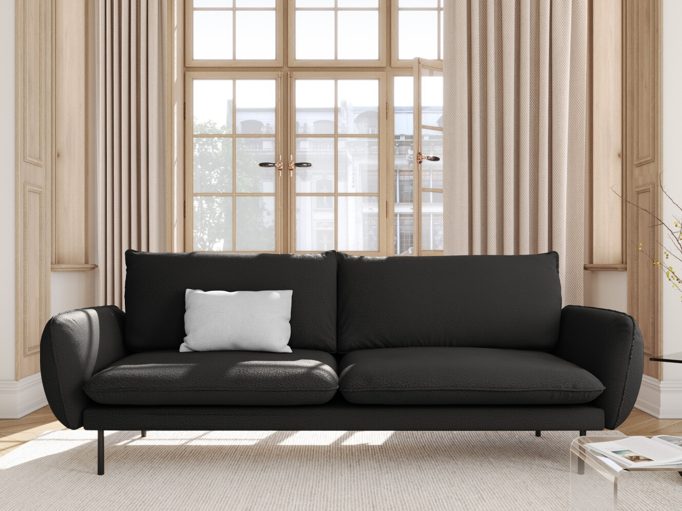 Диван Ferlevi 133 (Ascot Black)