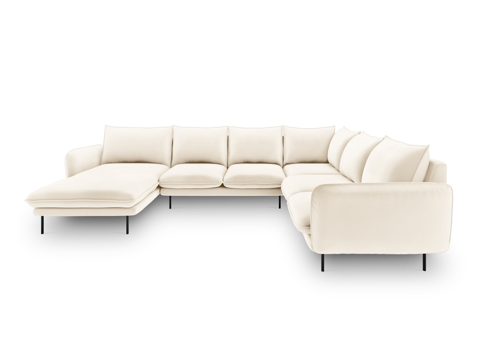 Ъглов диван Ferlevi 135 (Bluvel 22)