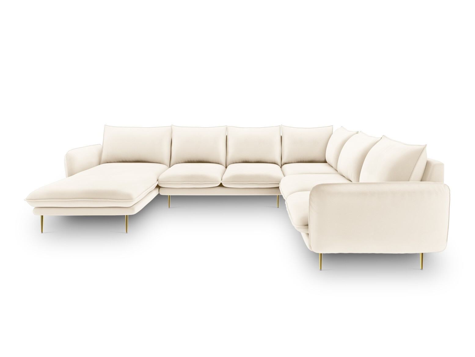 Ъглов диван Ferlevi 135 (Bluvel 22)
