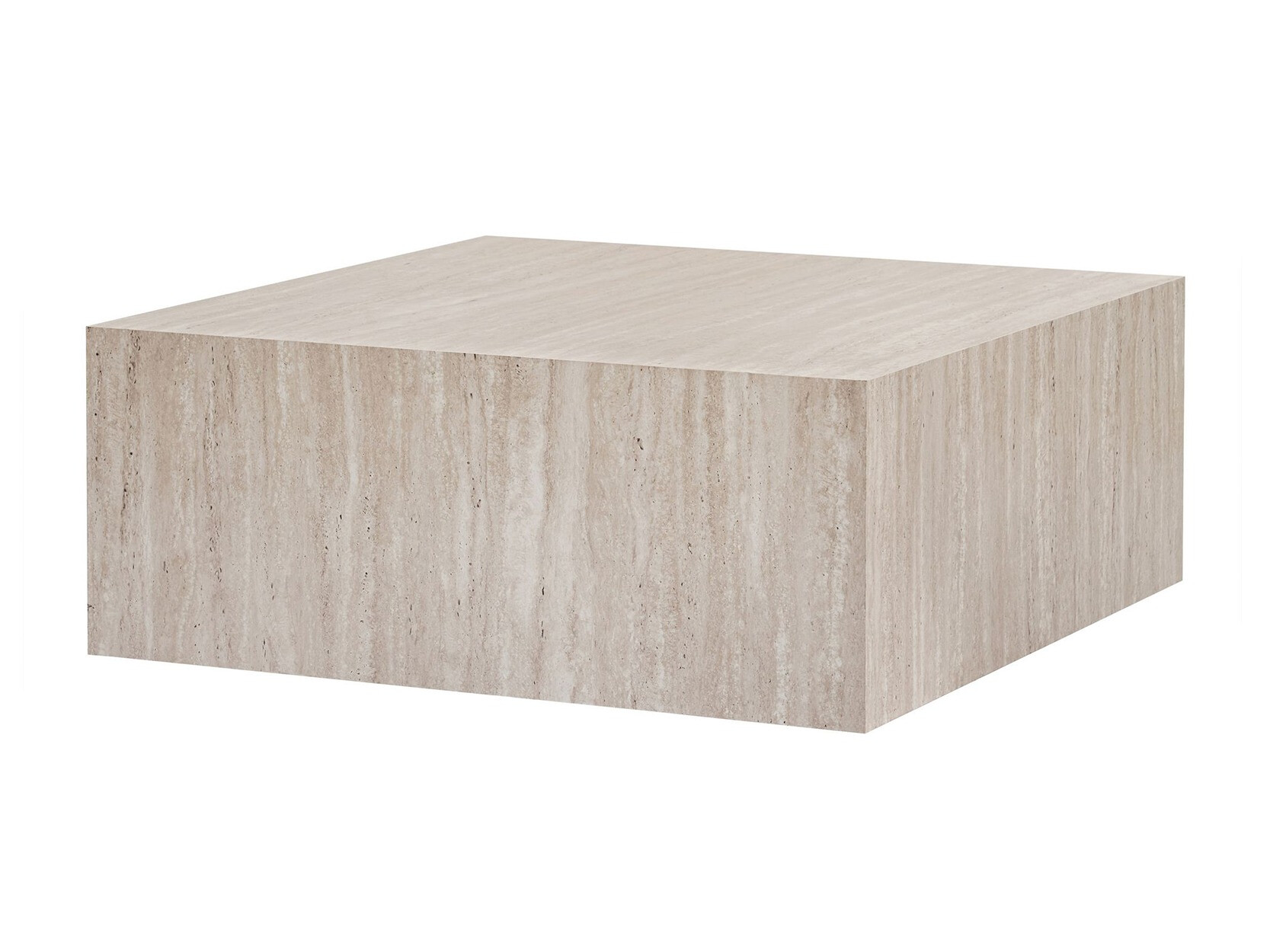 Масичка за кафе Novato 160 (Светъл Travertine)