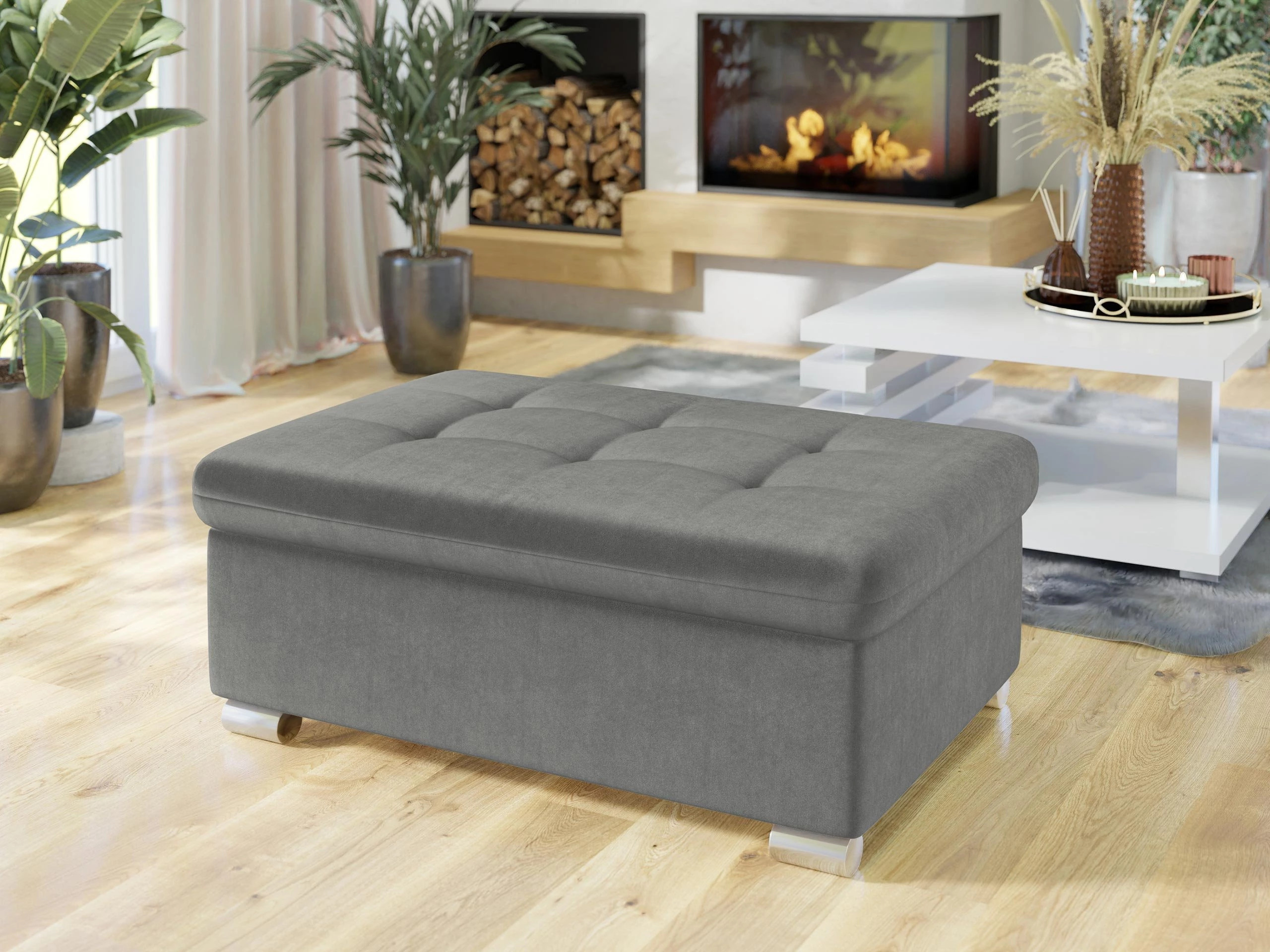 Тапицирана пейка Comfivo Gemma I (Magic Velvet 2217)