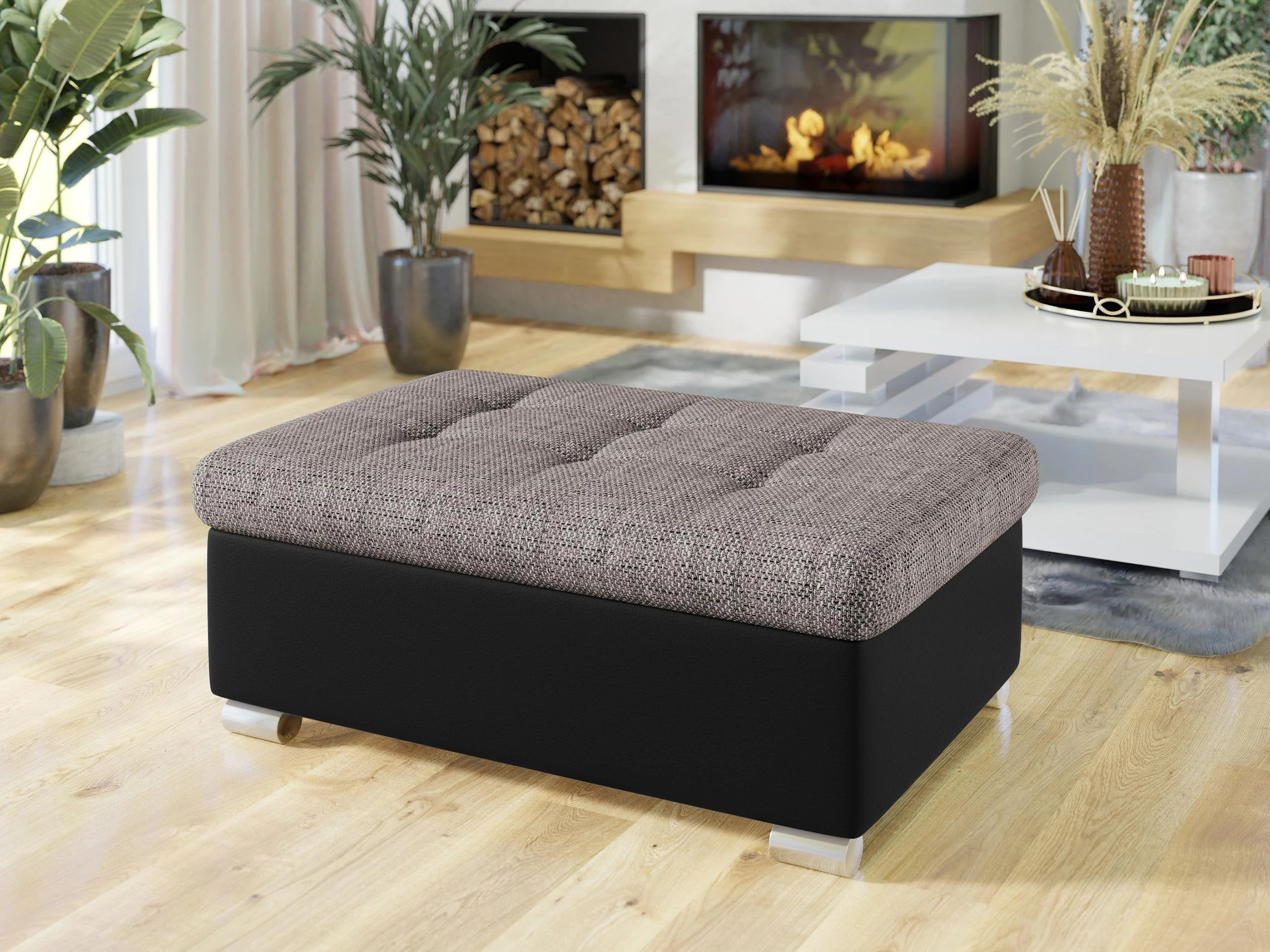 Тапицирана пейка Comfivo Gemma I (Soft 011 + Lawa 05)