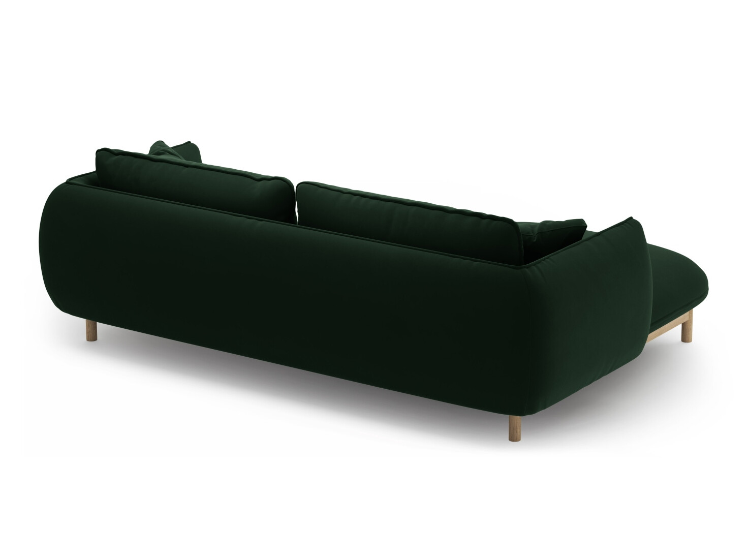 Ъглов диван Romvese 105 (Casino Deep Green)