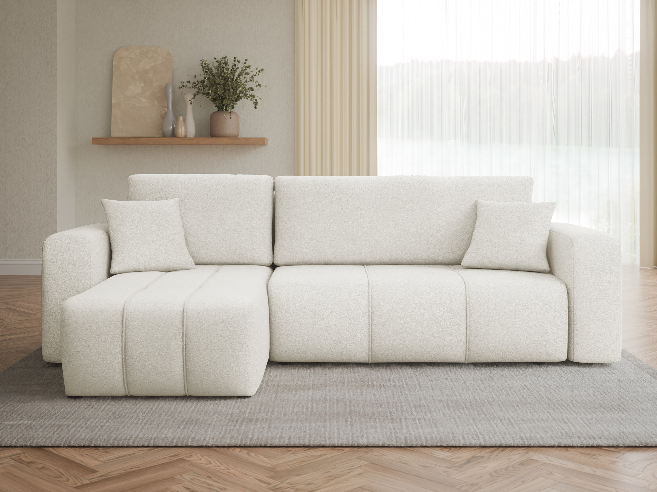 Ъглов диван Comfivo Laurus (Velo 621)