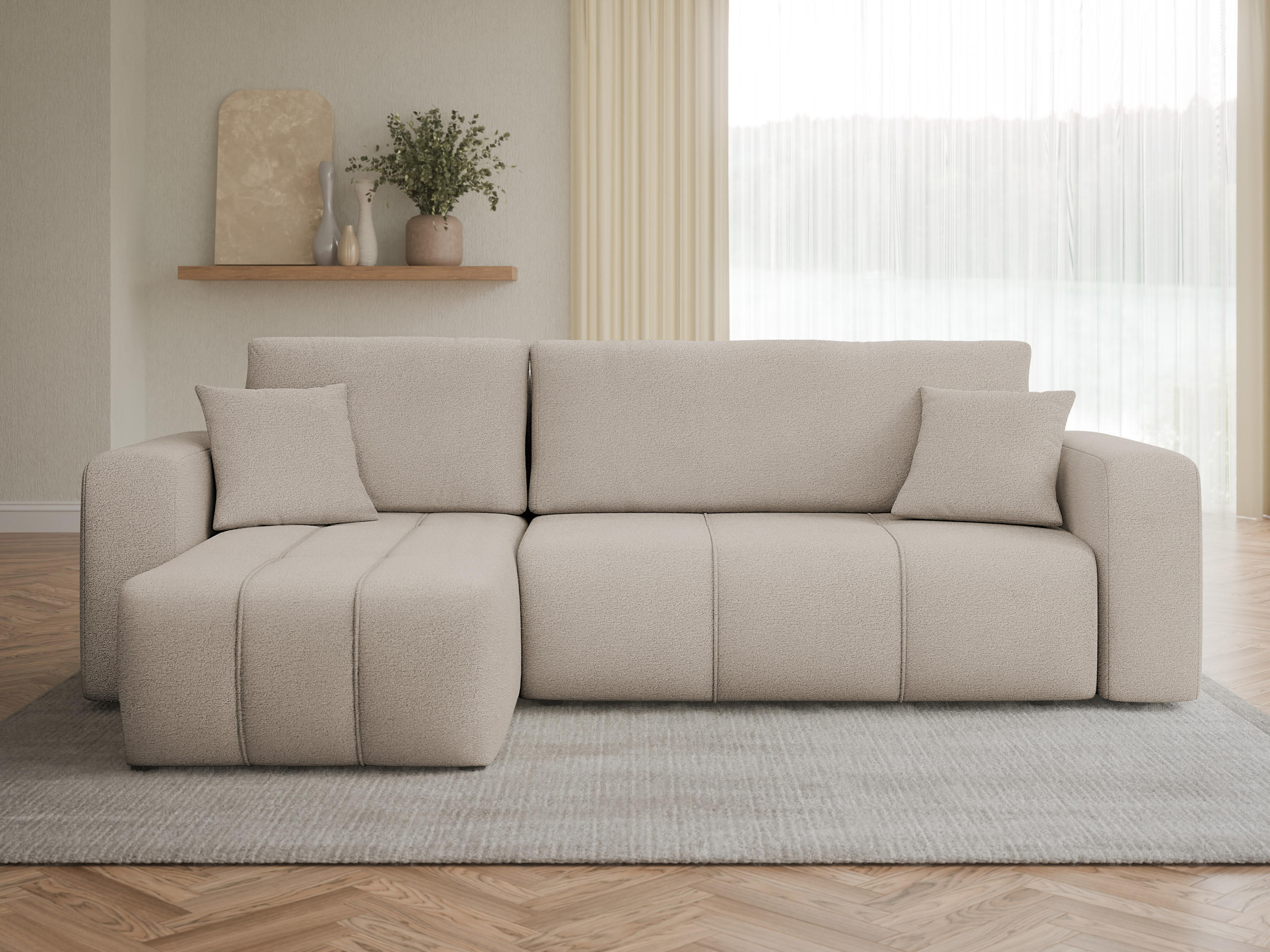 Ъглов диван Comfivo Laurus (Velo 623)