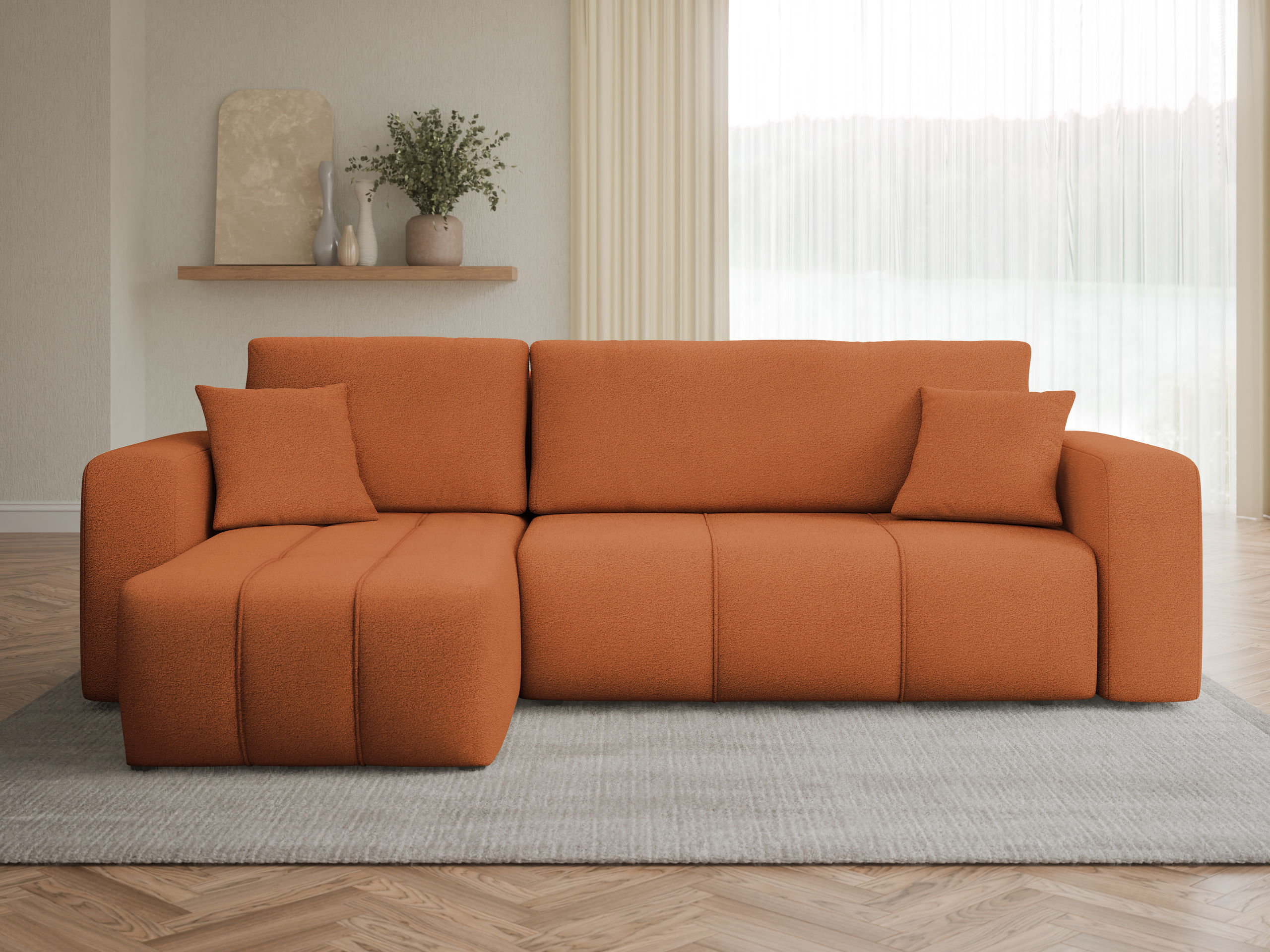 Ъглов диван Comfivo Laurus (Velo 627)