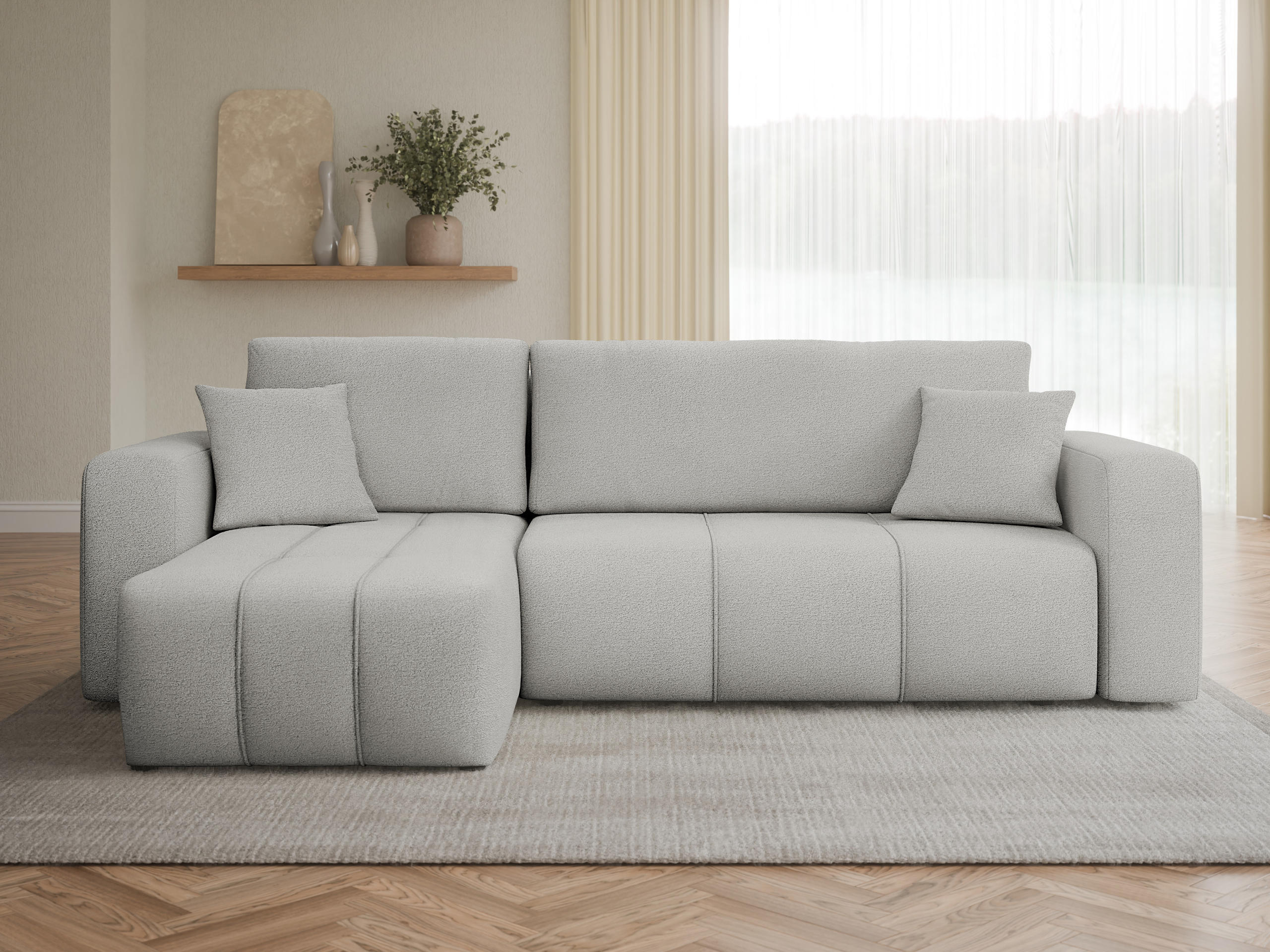 Ъглов диван Comfivo Laurus (Velo 633)