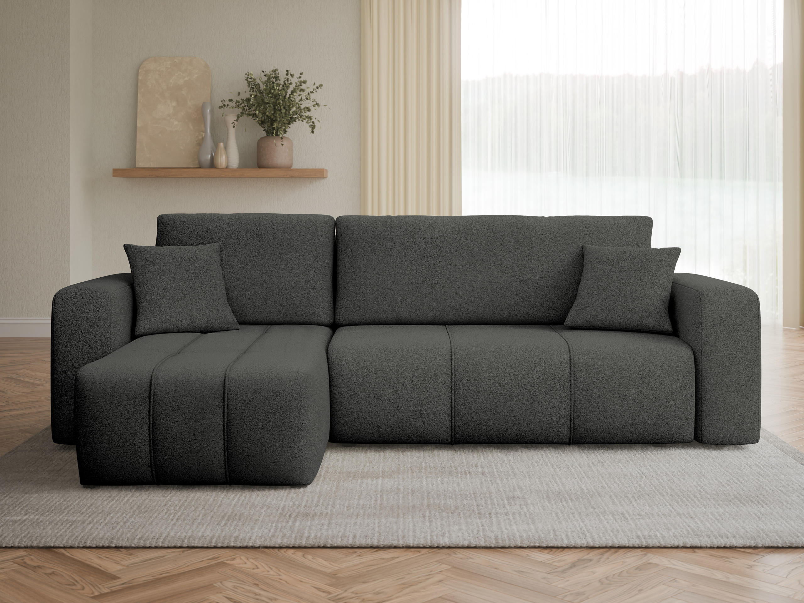 Ъглов диван Comfivo Laurus (Velo 636)