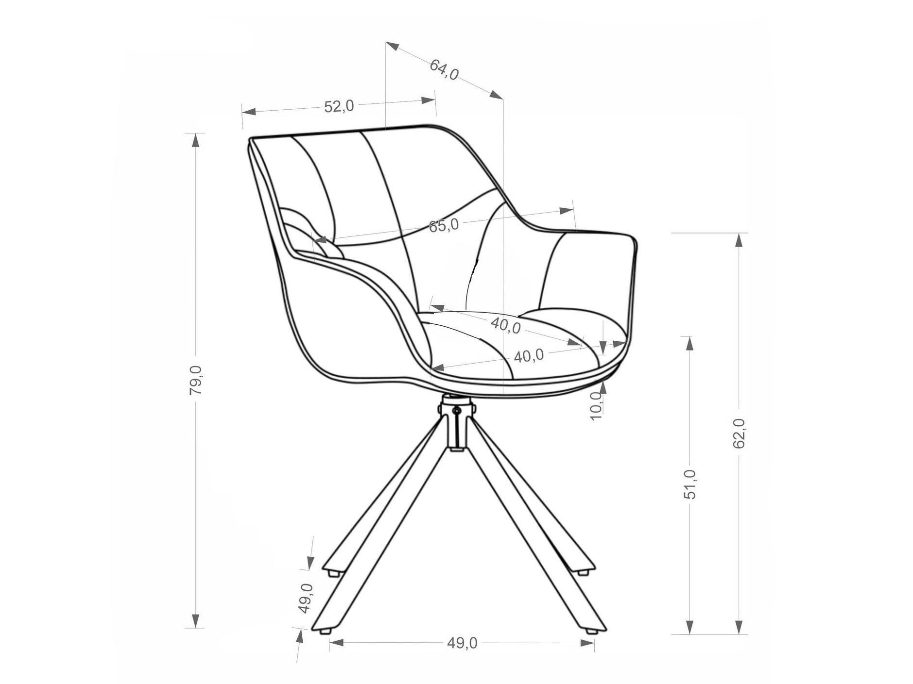 Стол Houston 2155 (Mavel 38)