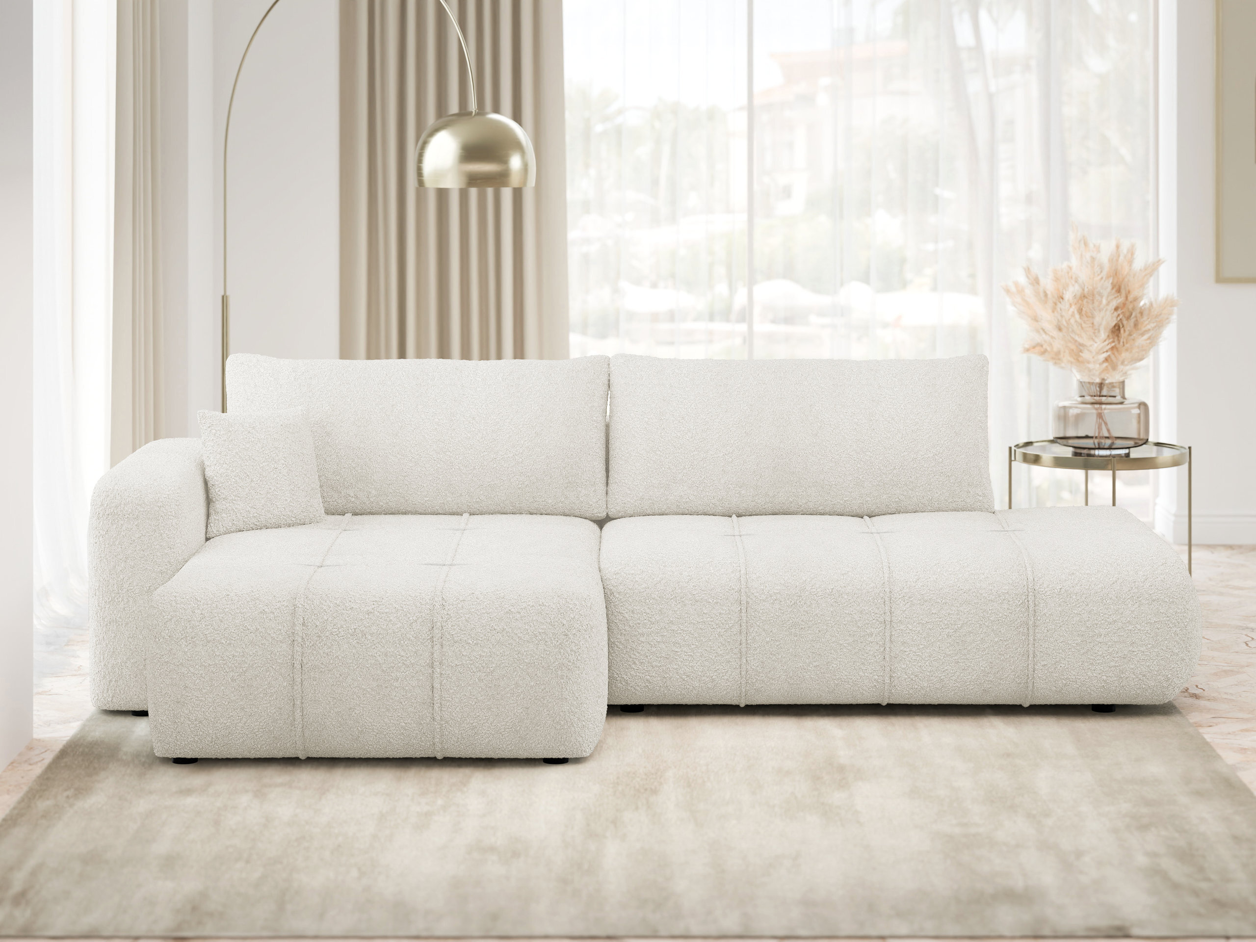 Ъглов диван Comfivo Laurus III (Coral 15)