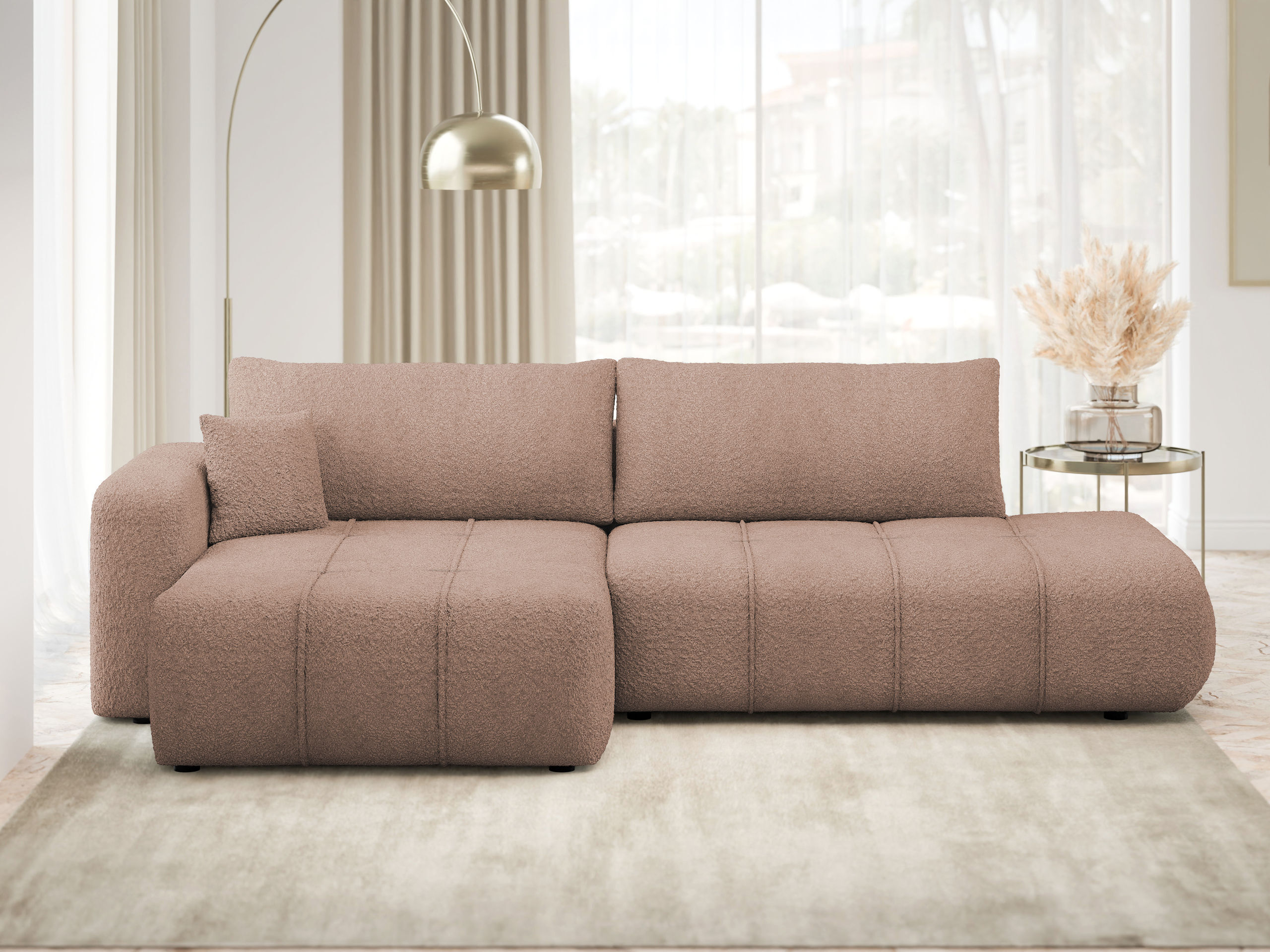 Ъглов диван Comfivo Laurus III (Coral 45)