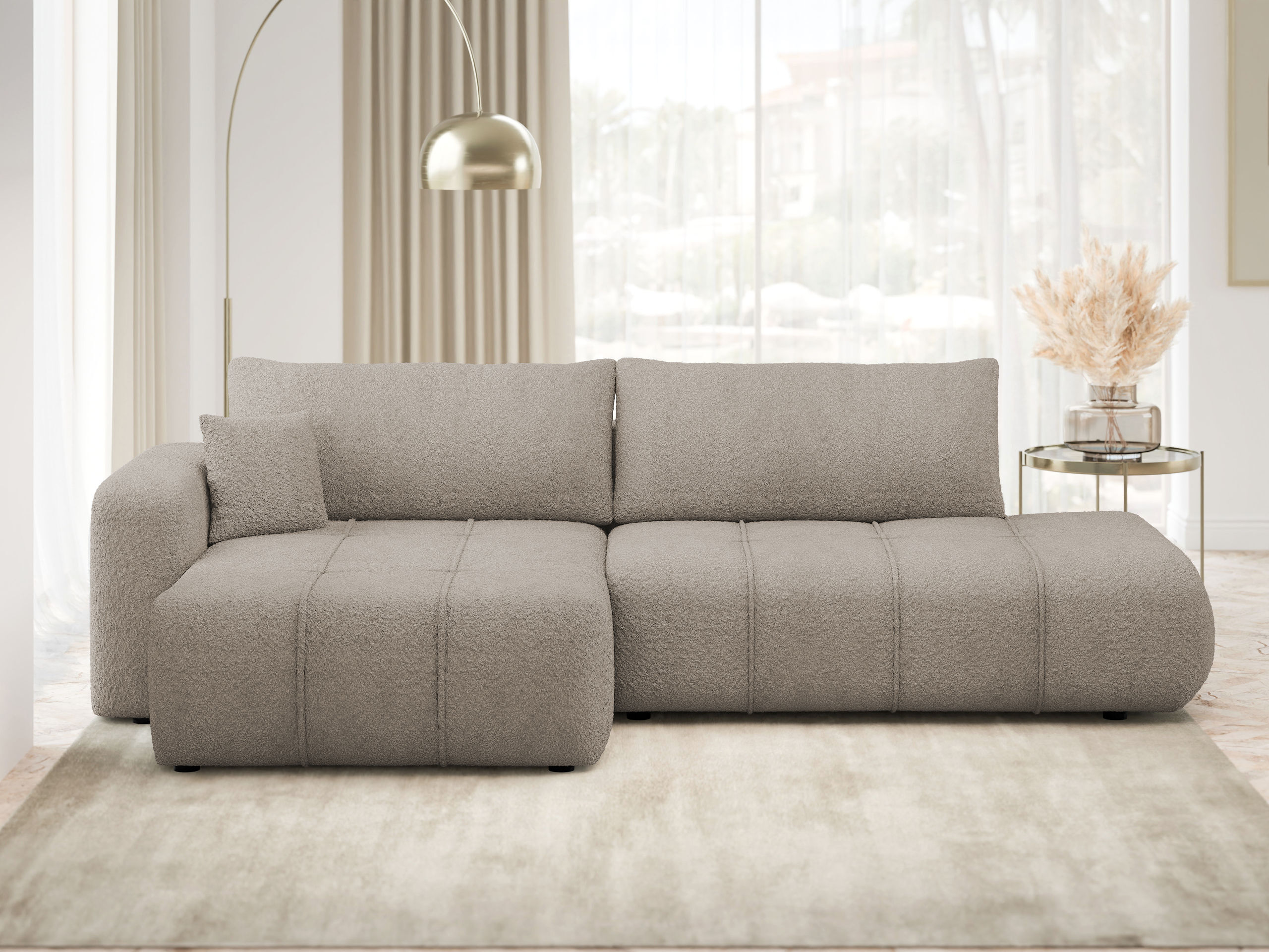 Ъглов диван Comfivo Laurus III (Coral 50)