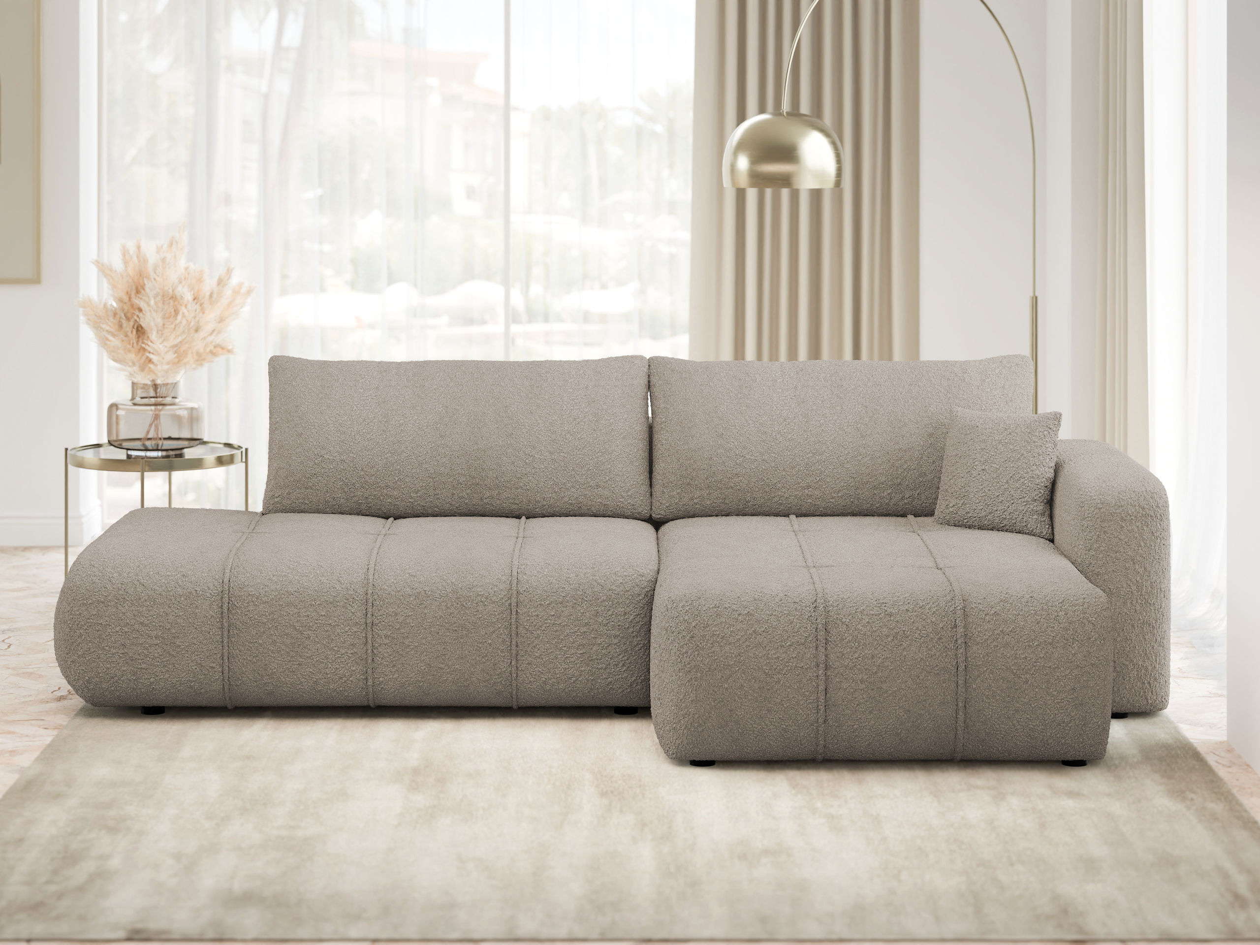 Ъглов диван Comfivo Laurus III (Coral 50)