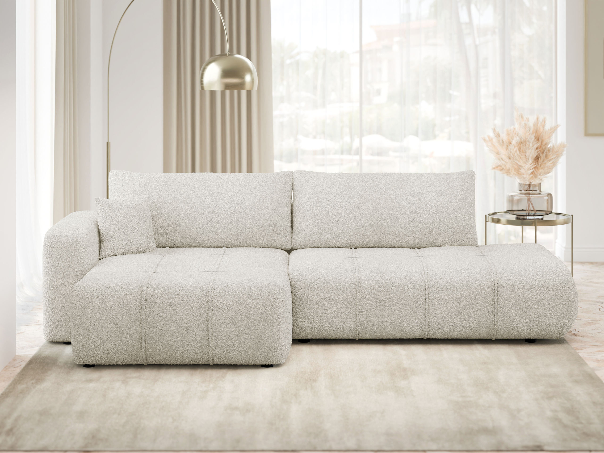 Ъглов диван Comfivo Laurus III (Coral 65)