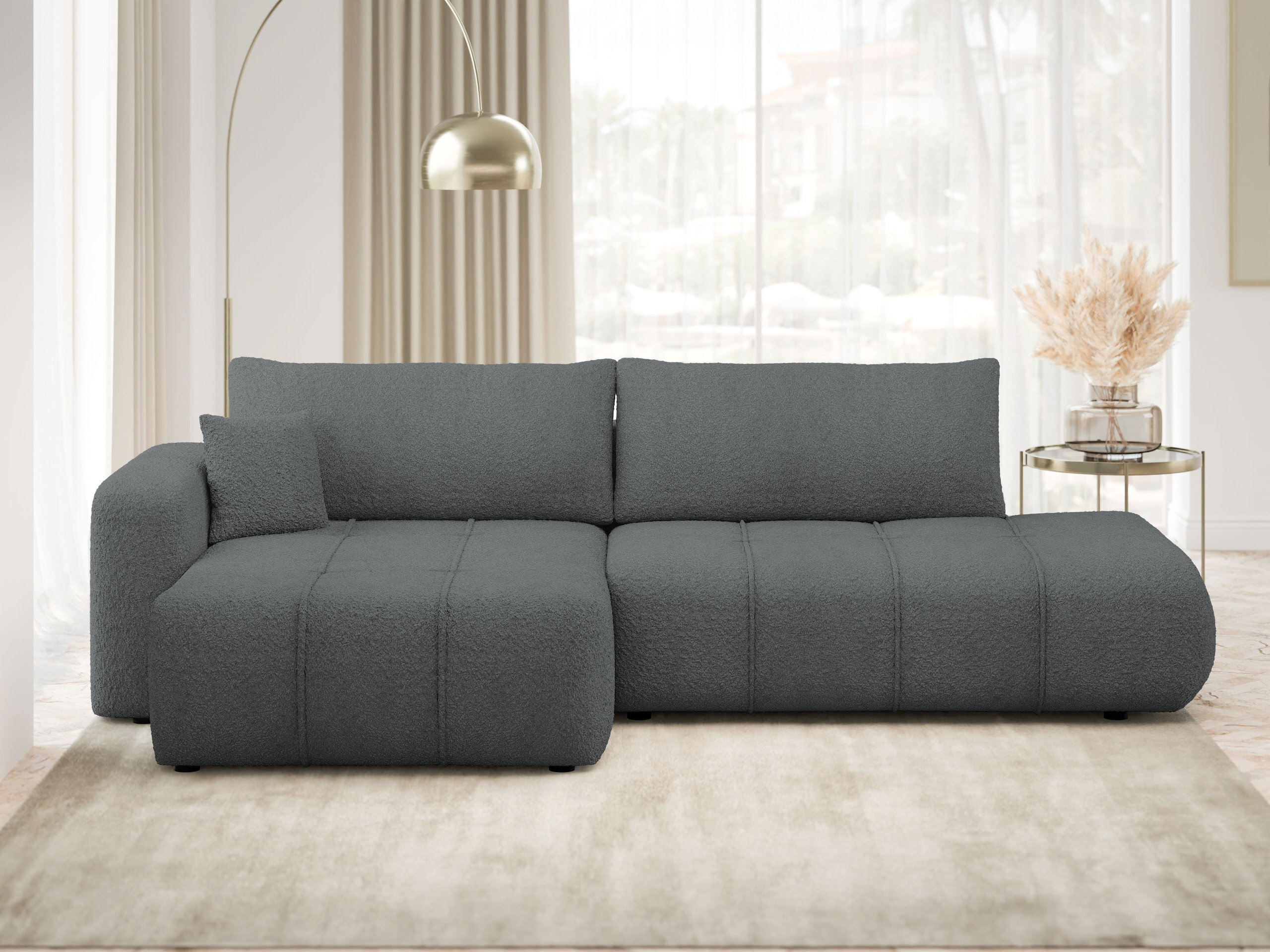 Ъглов диван Comfivo Laurus III (Coral 80)