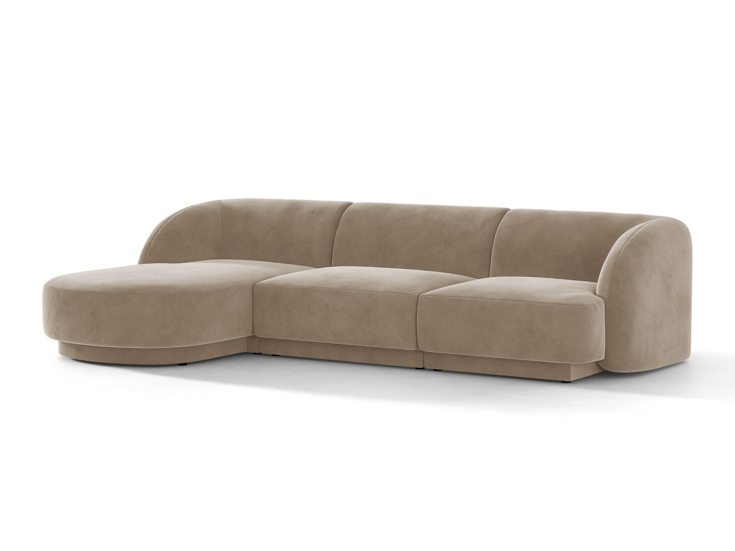 Модулен ъглов диван Tivlomi 102 (Bluvel 40)