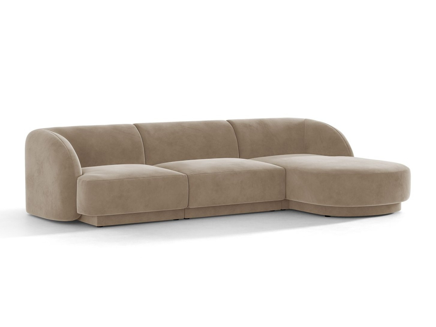 Модулен ъглов диван Tivlomi 102 (Bluvel 40)
