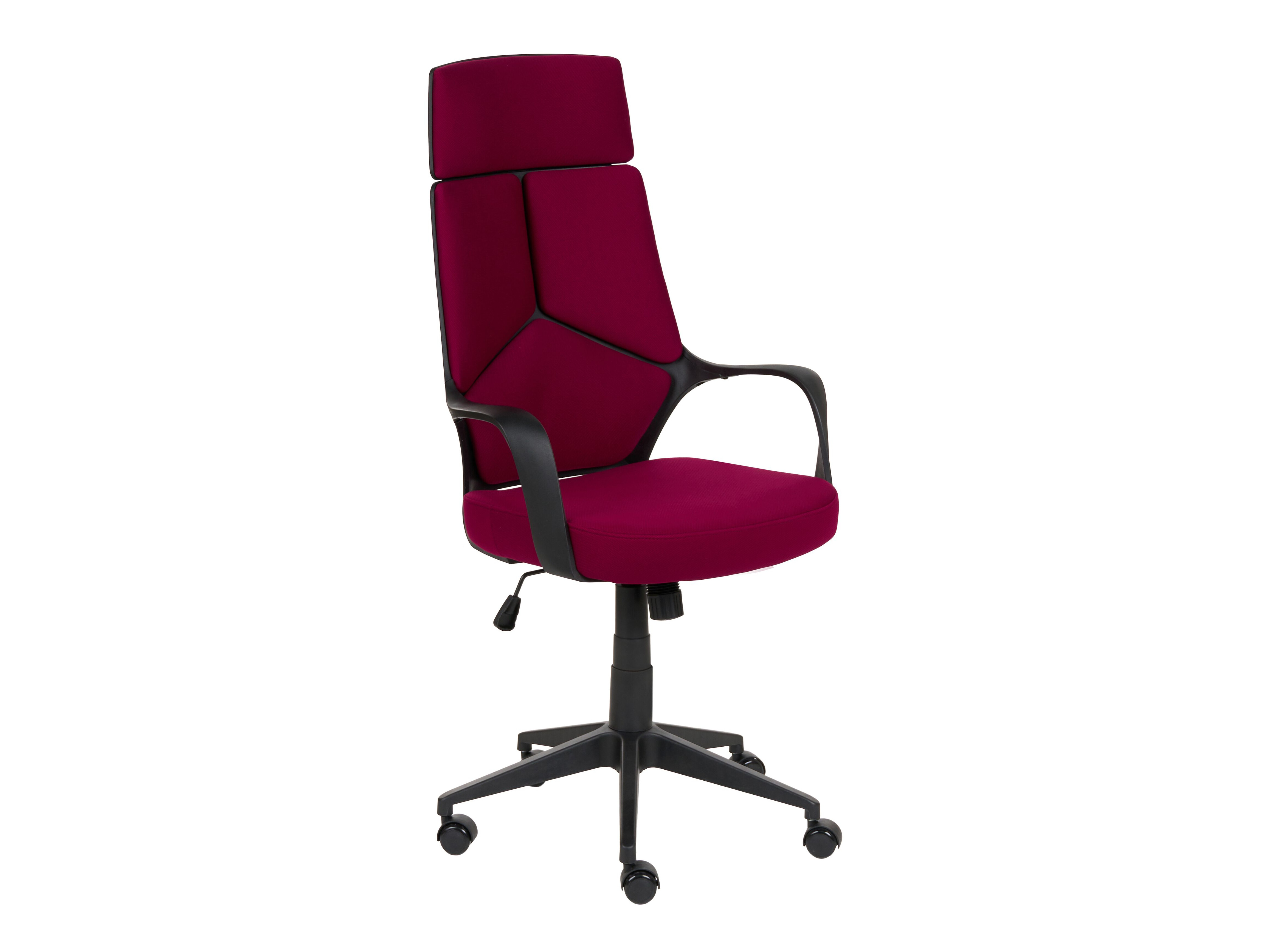 Офис стол Berwyn 208 (Черен + Burgundy)