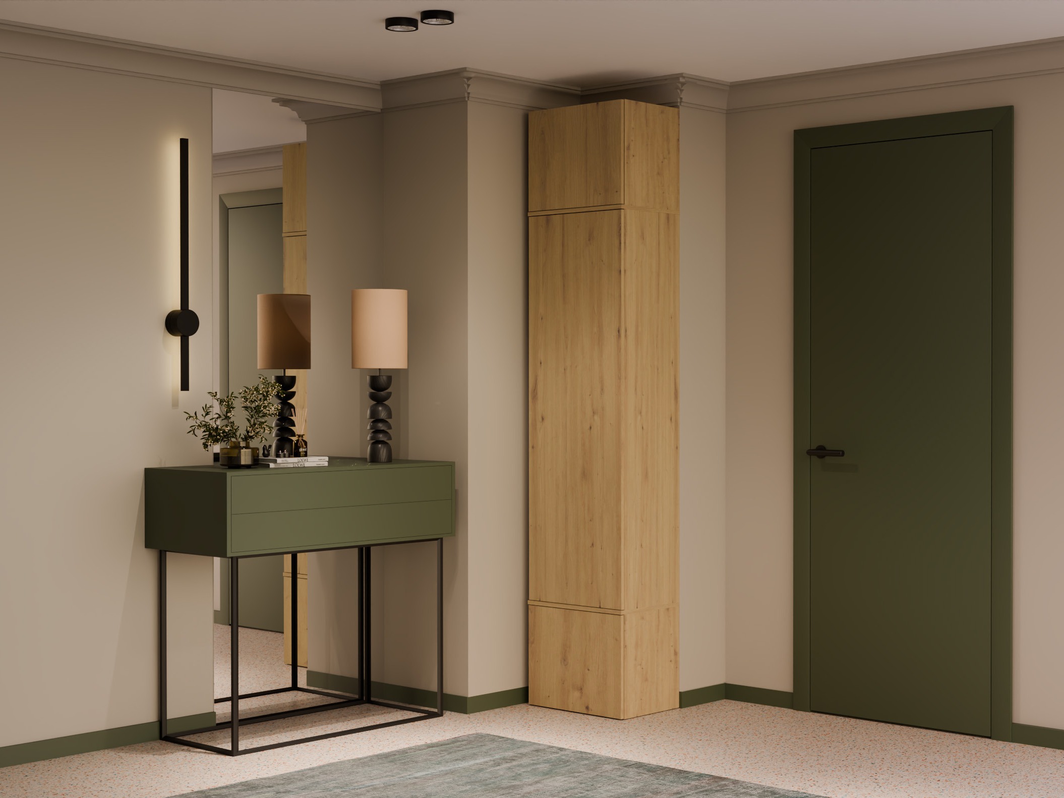 Гардероб Mandeville 375 (Artisan дъб)