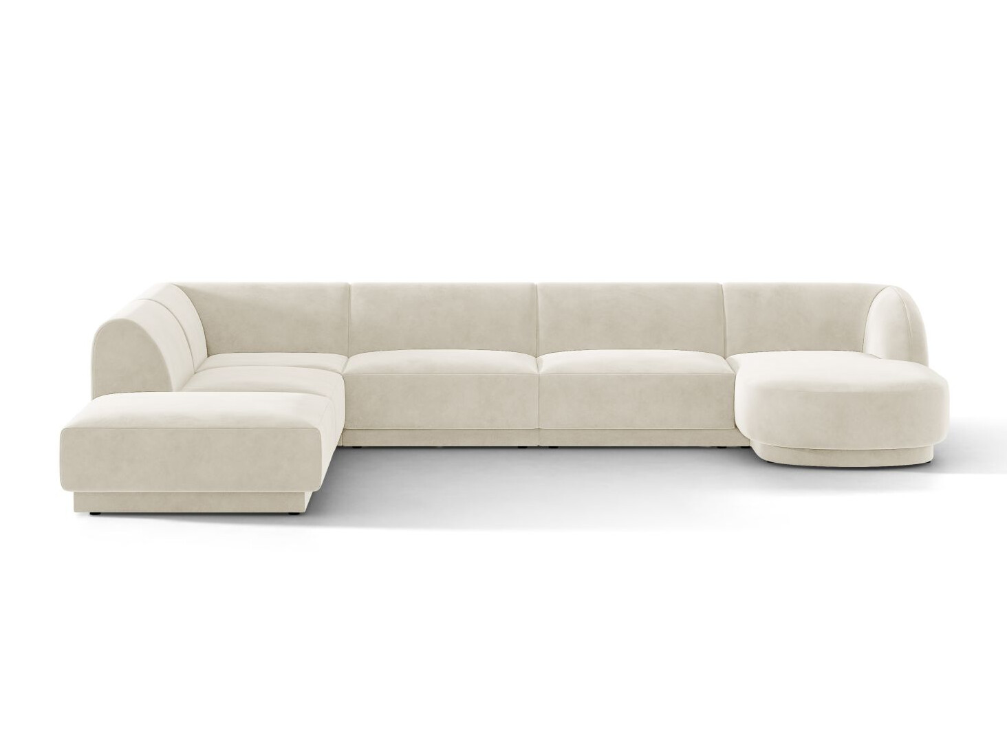 Модулен ъглов диван Tivlomi 107 (Bluvel 22)