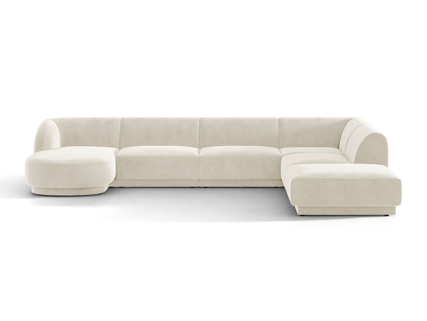 Модулен ъглов диван Tivlomi 107 (Bluvel 22)