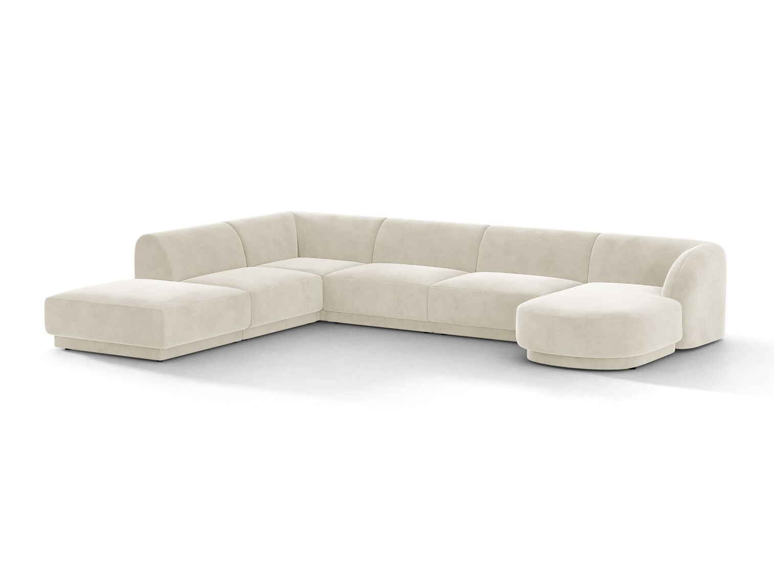 Модулен ъглов диван Tivlomi 107 (Bluvel 22)