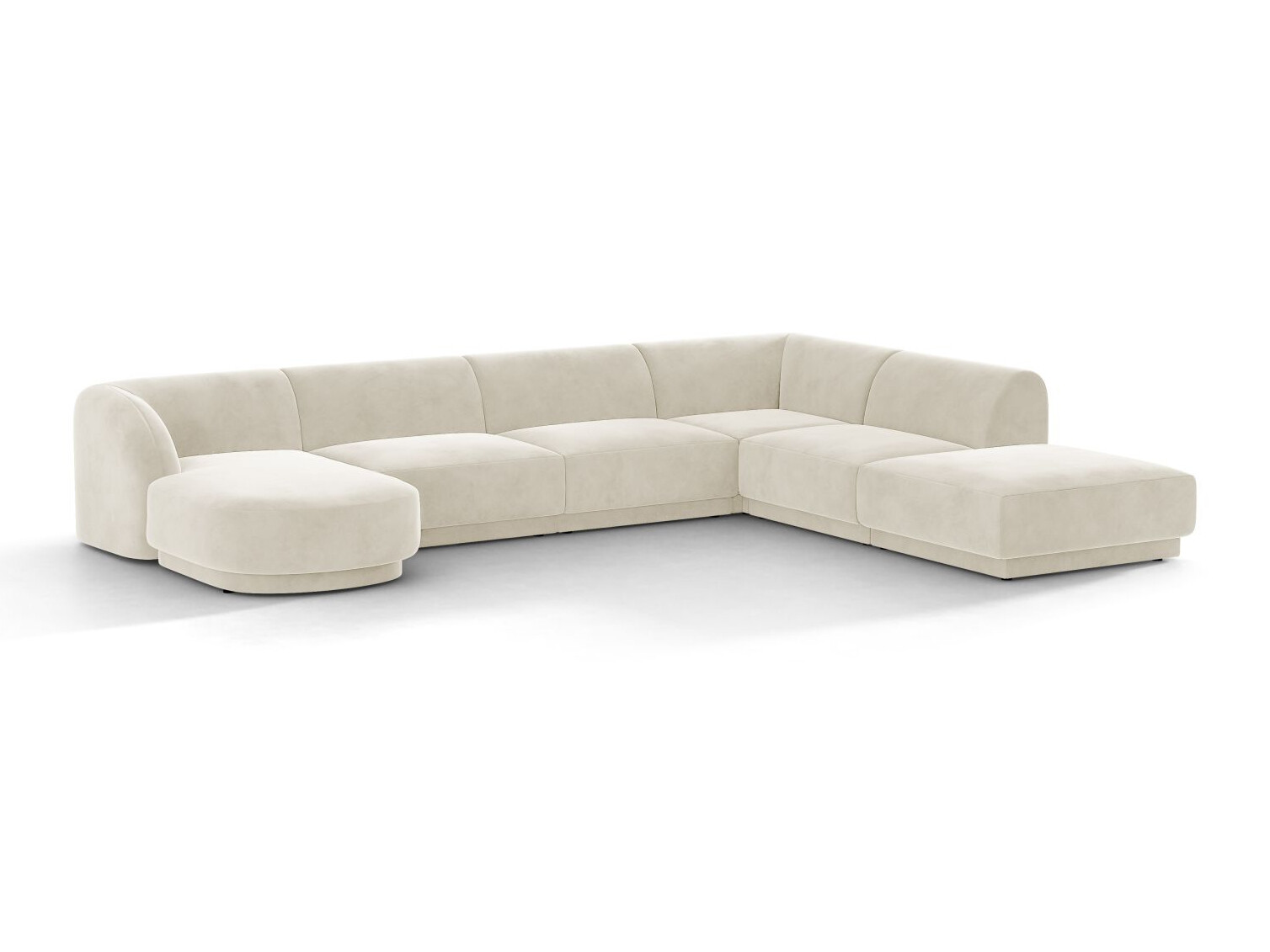 Модулен ъглов диван Tivlomi 107 (Bluvel 22)