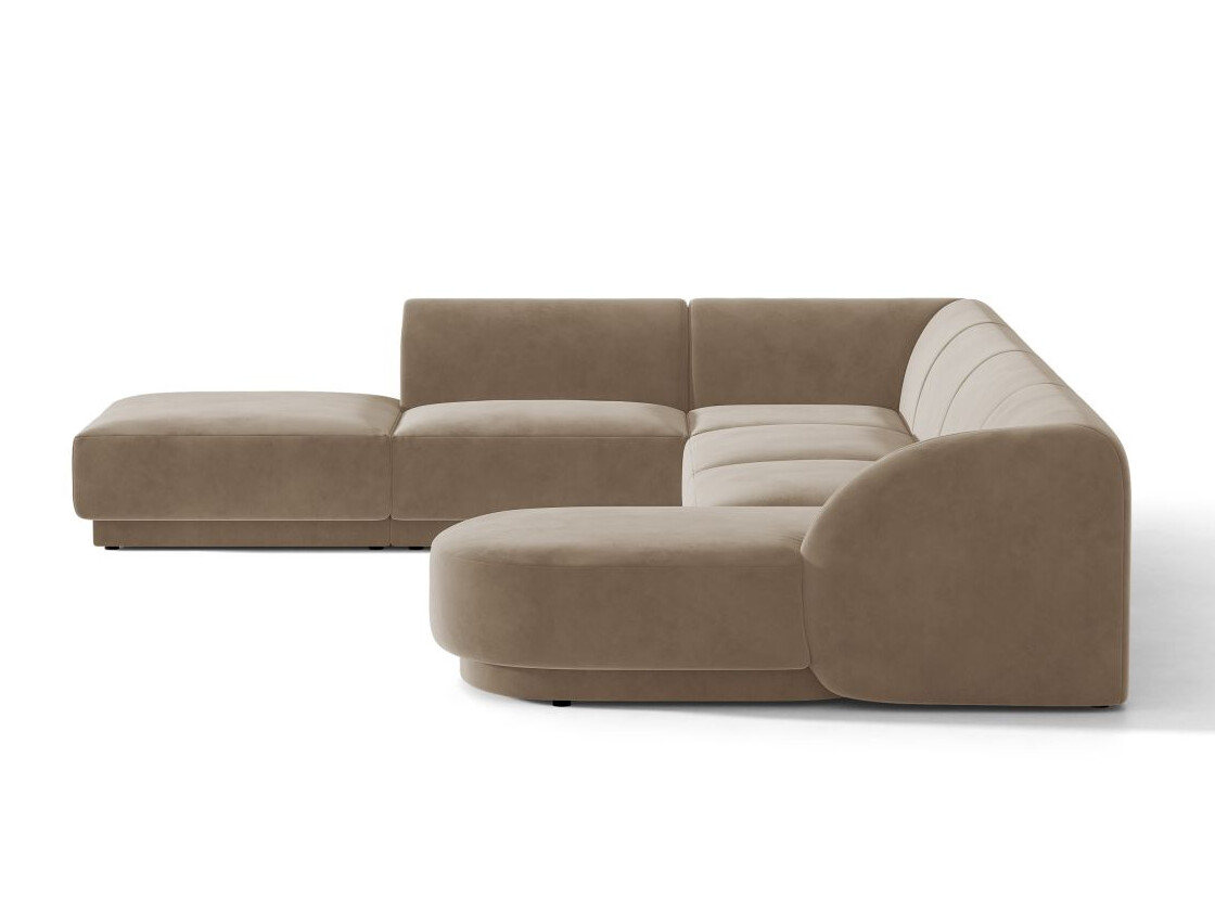 Модулен ъглов диван Tivlomi 107 (Bluvel 40)