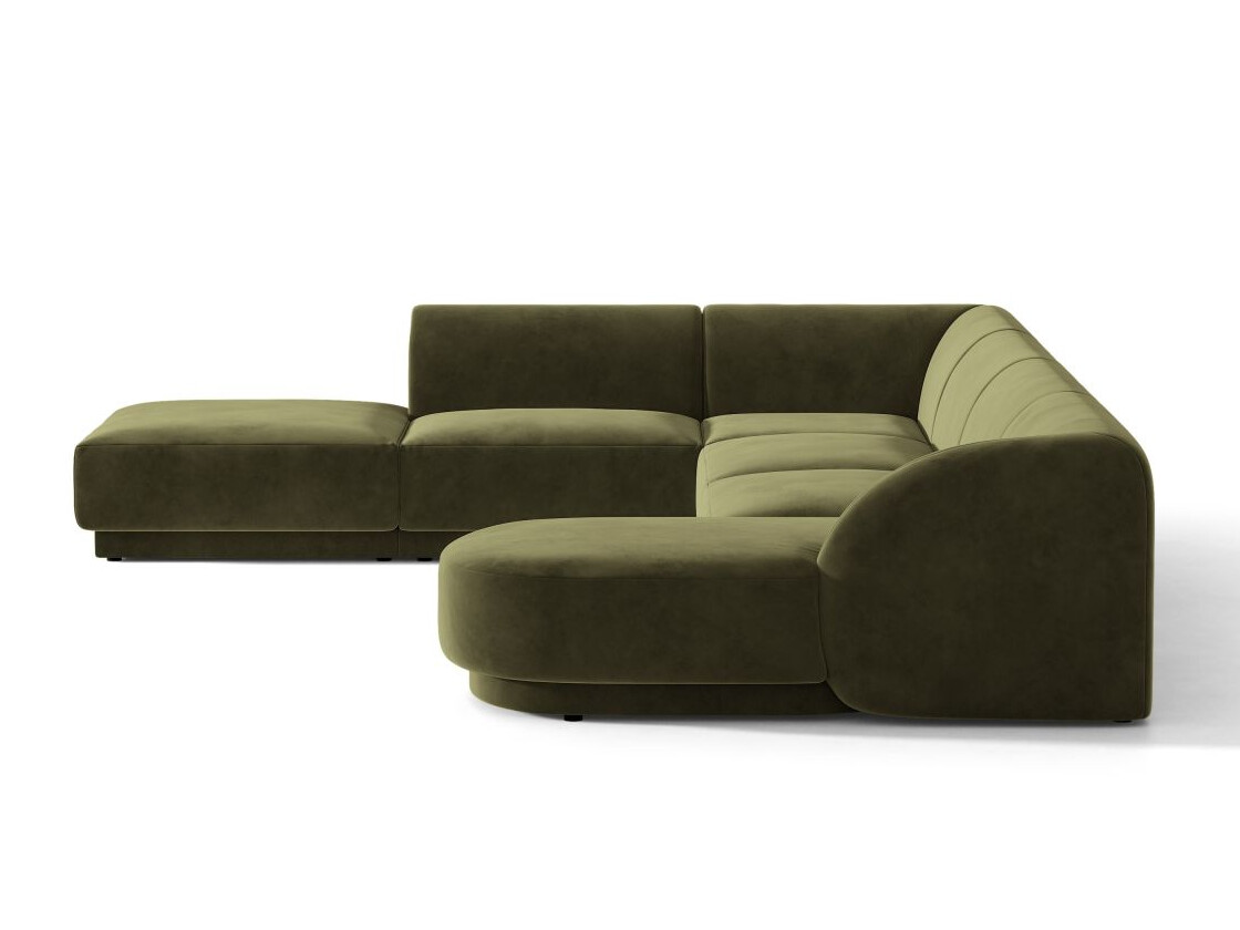 Модулен ъглов диван Tivlomi 107 (Bluvel 77)