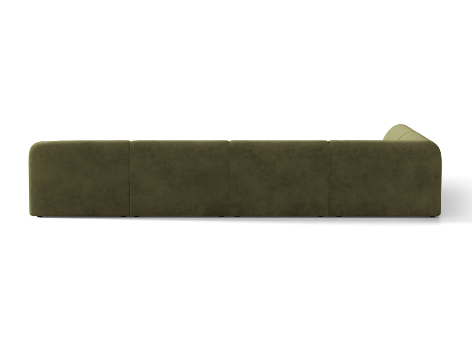 Модулен ъглов диван Tivlomi 107 (Bluvel 77)
