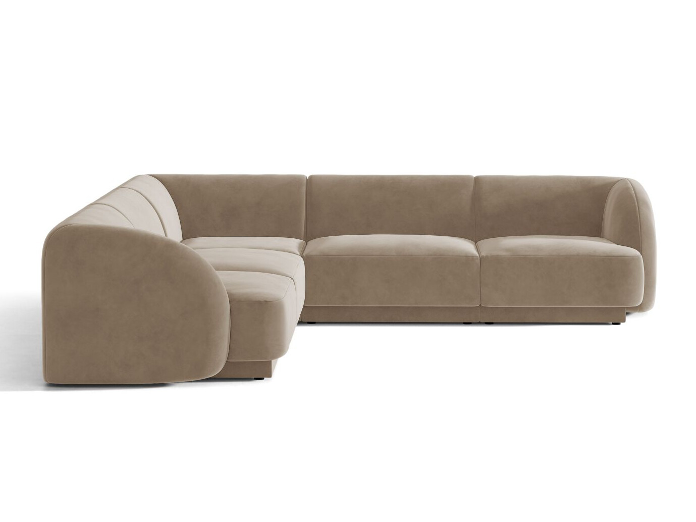 Модулен ъглов диван Tivlomi 109 (Bluvel 40)