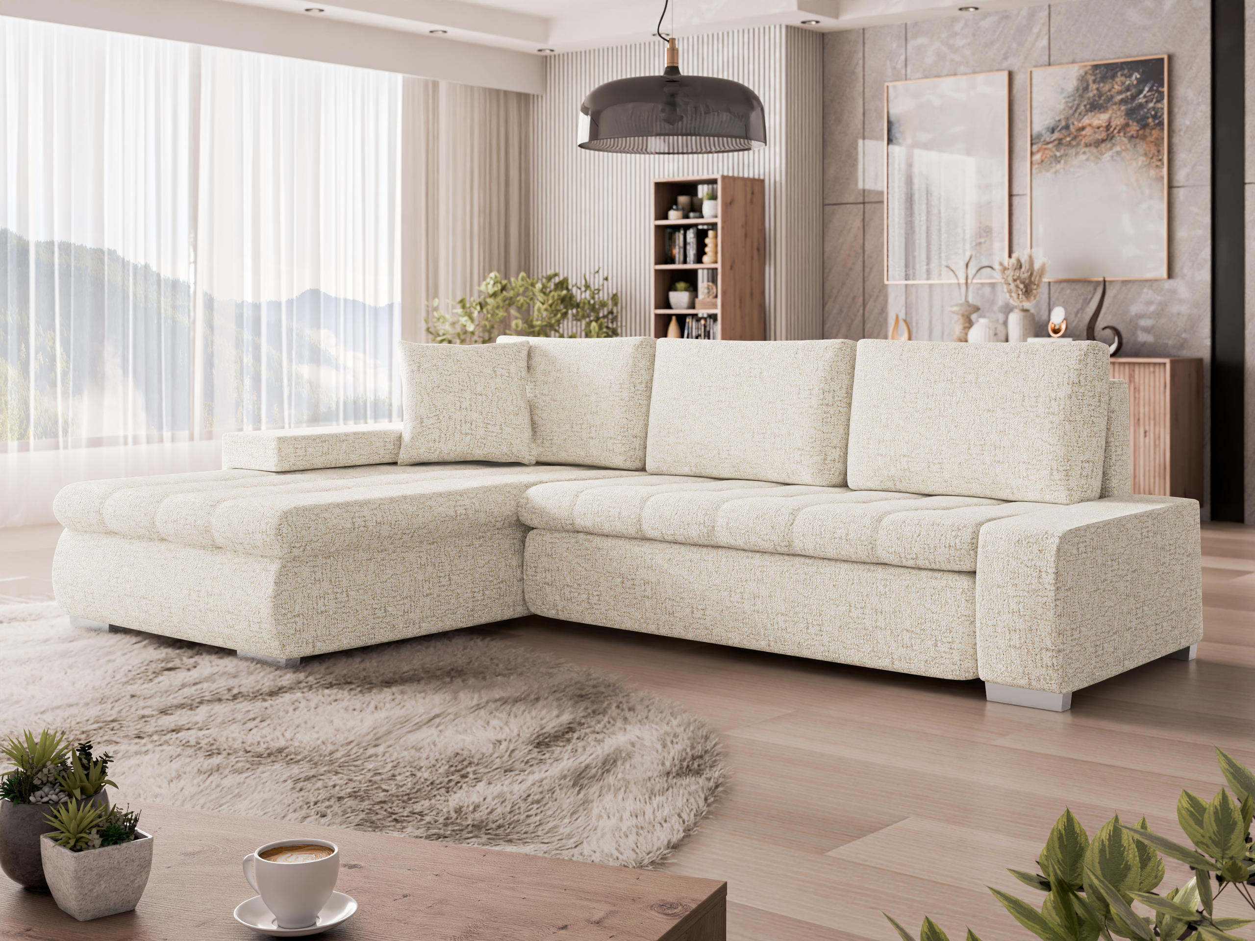 Ъглов диван Comfivo Nitor (Bella 05)