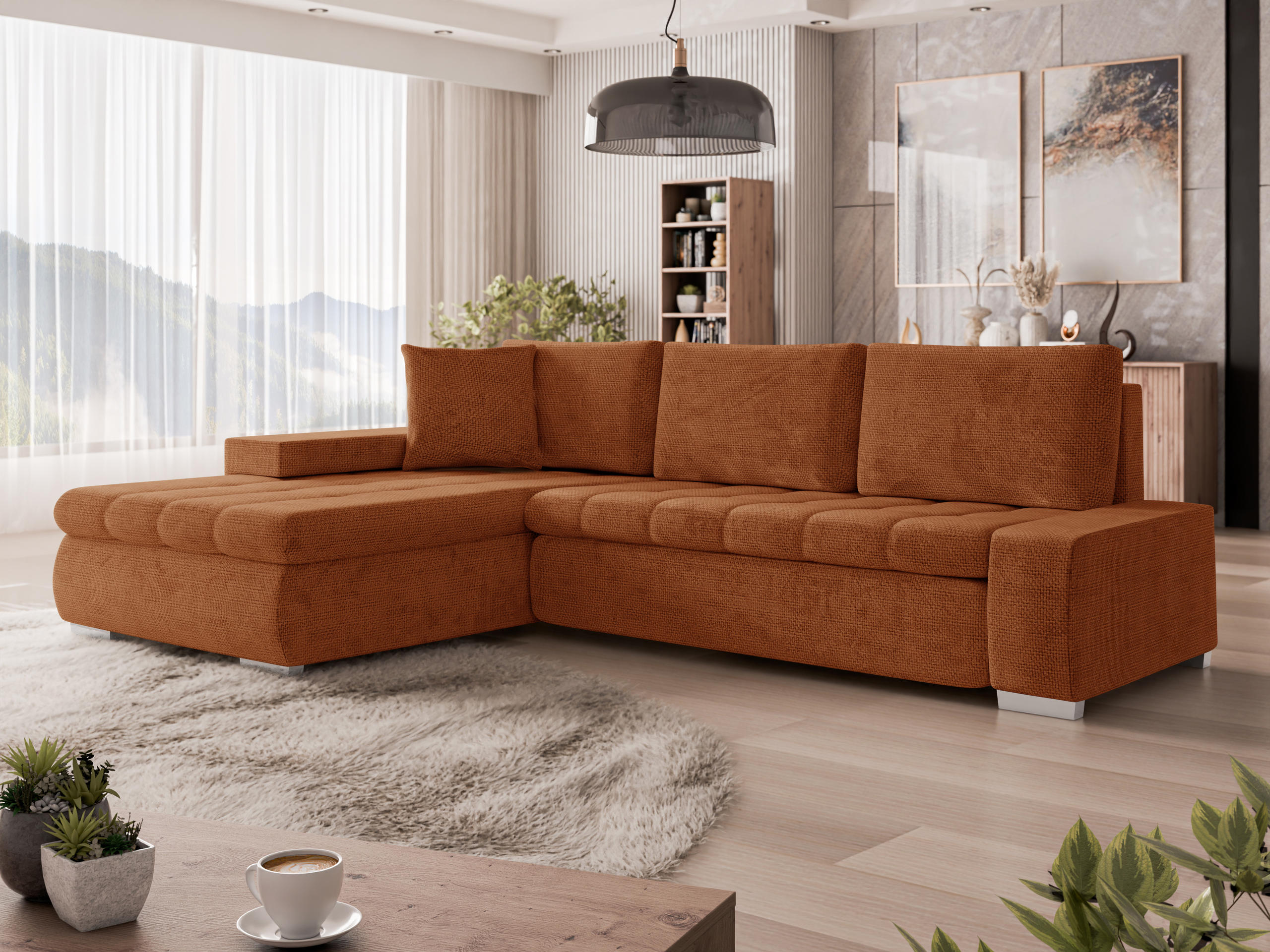 Ъглов диван Comfivo Nitor (Flow 09)