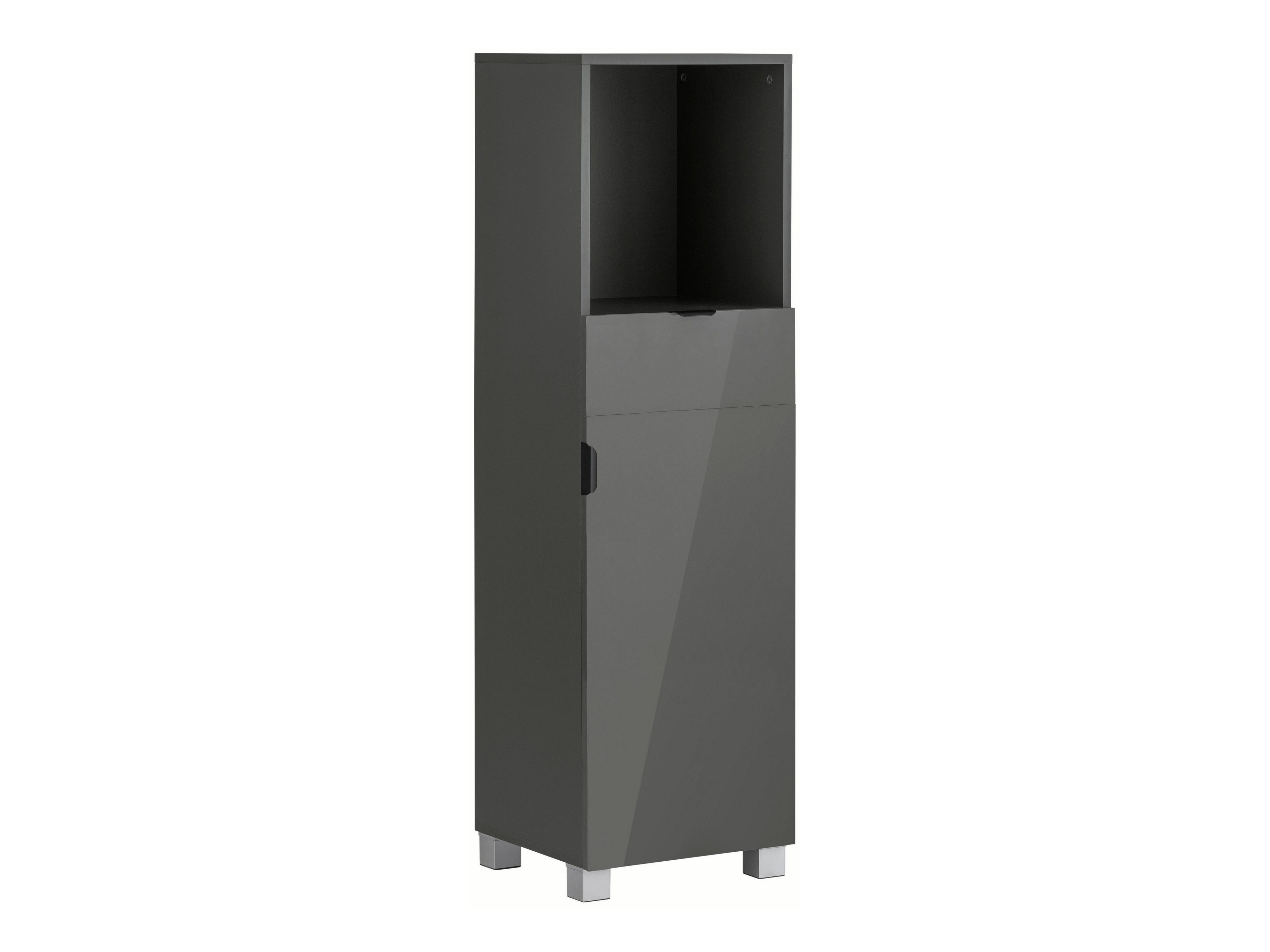 Стоящ шкаф за баня Tivcore 103 (Сив)