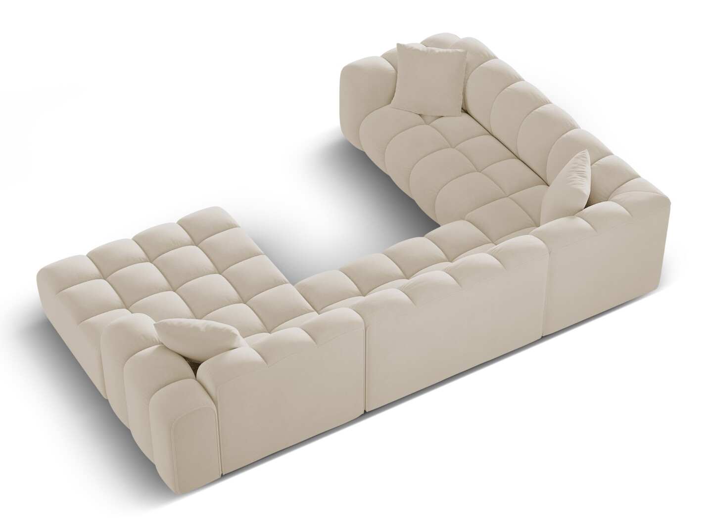 Ъглов диван Mondelo 106 (Bluvel 30)