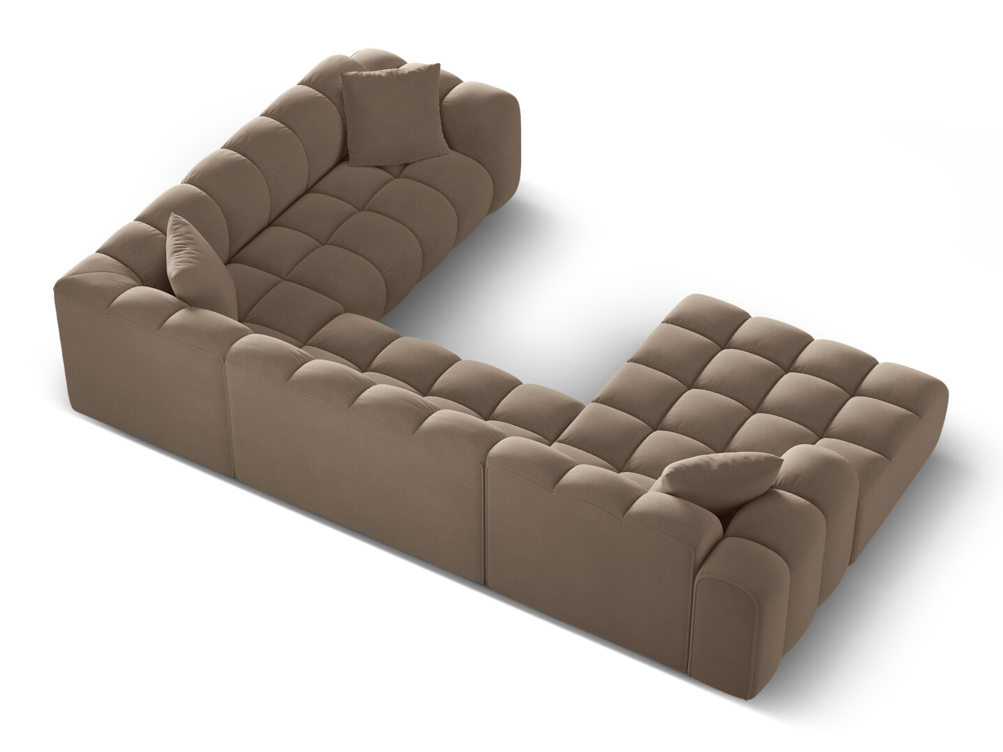 Ъглов диван Mondelo 106 (Bluvel 40)