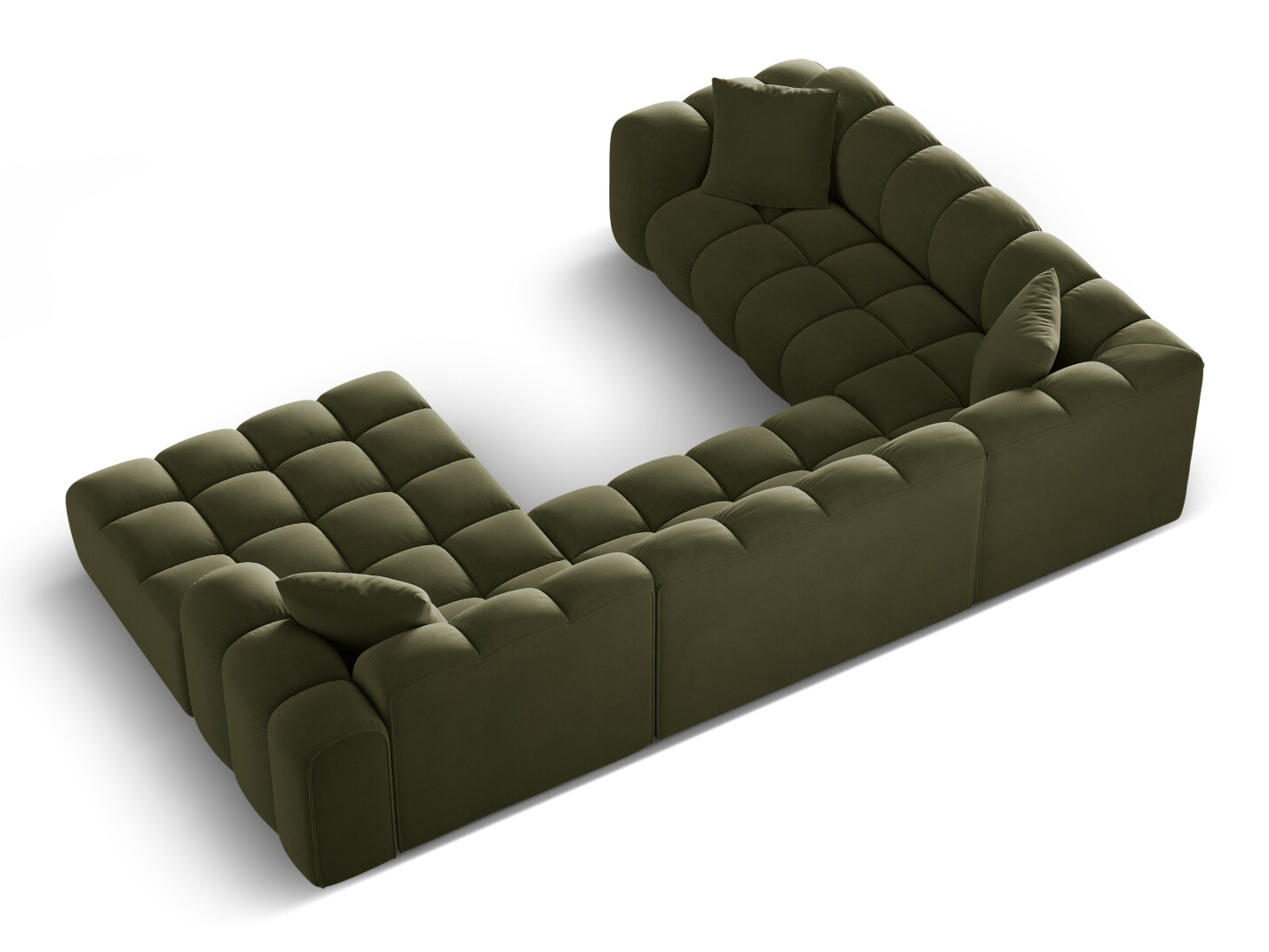 Ъглов диван Mondelo 106 (Bluvel 77)