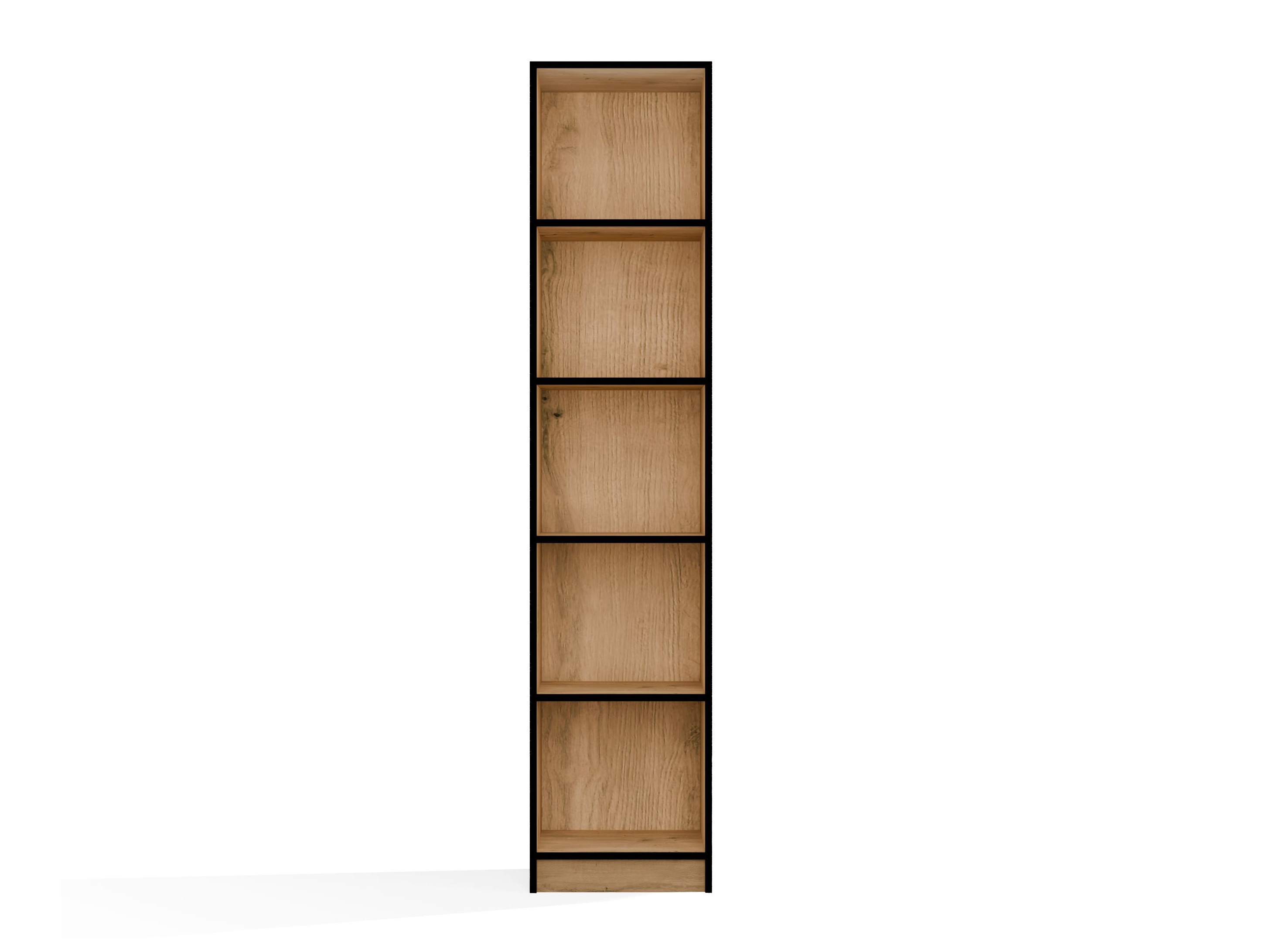 Етажерка Mandeville 183 (Artisan дъб + Черен)