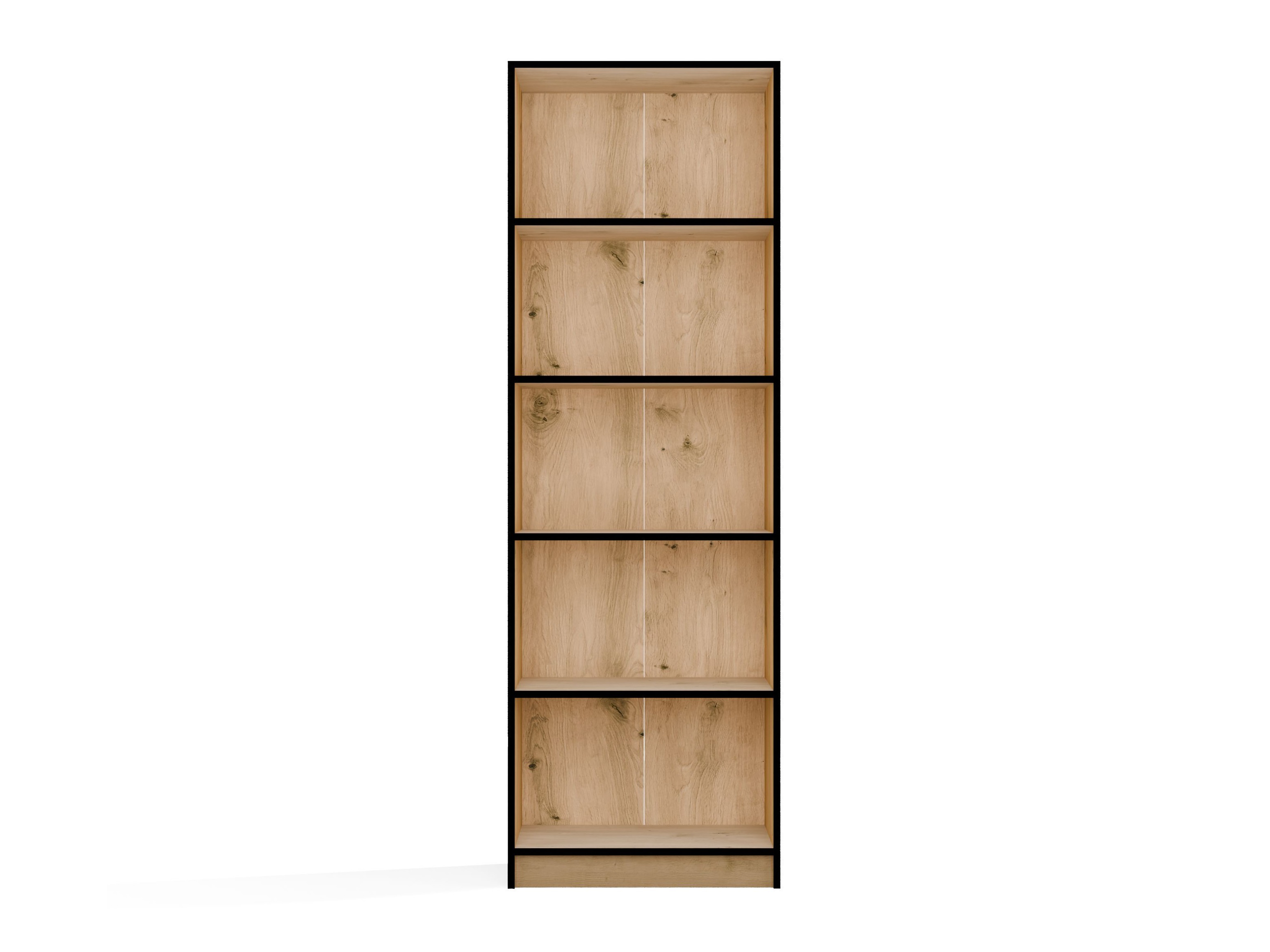Етажерка Mandeville 191 (Artisan дъб + Черен)
