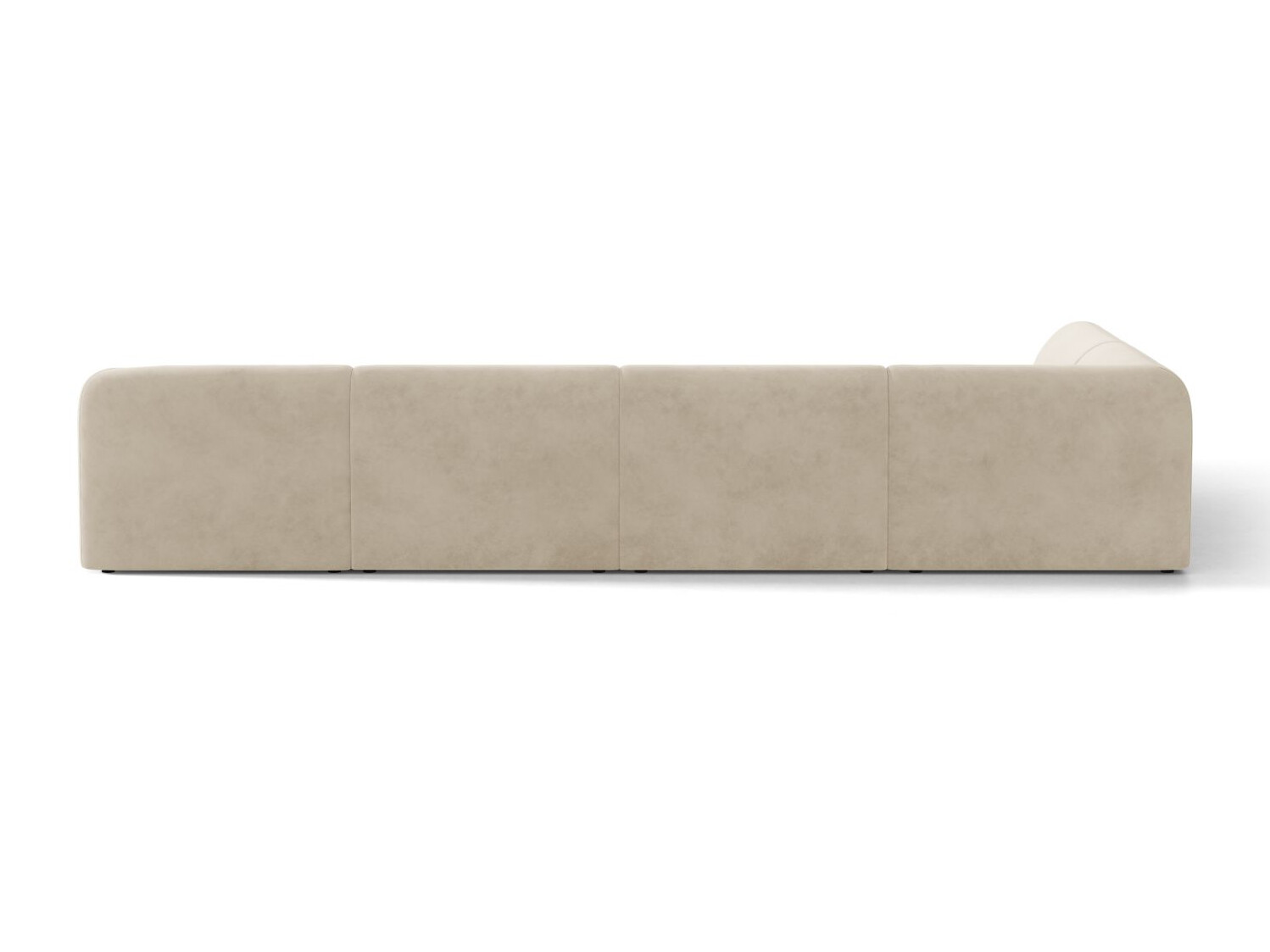 Модулен ъглов диван Tivlomi 107 (Bluvel 30)