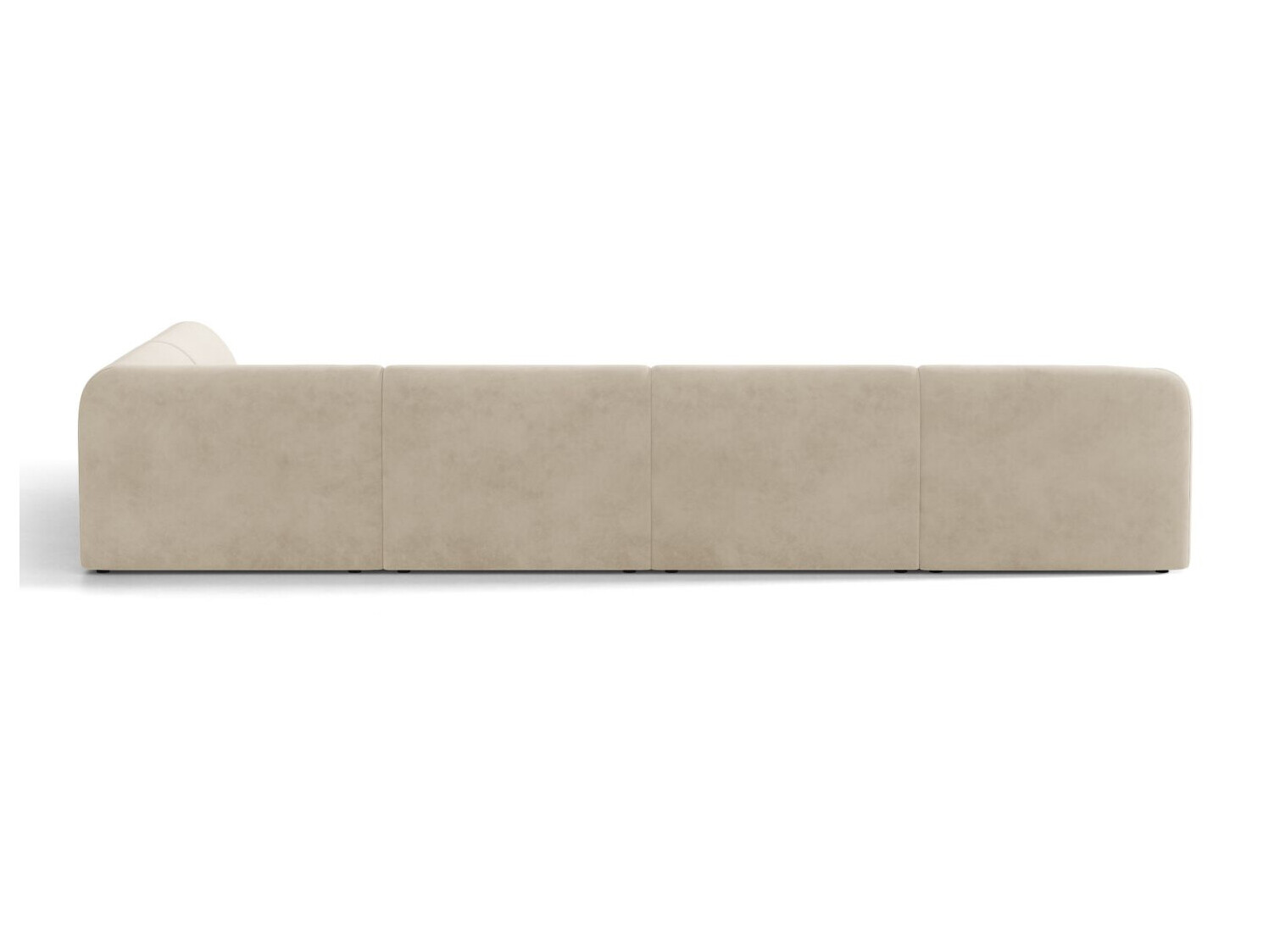 Модулен ъглов диван Tivlomi 107 (Bluvel 30)