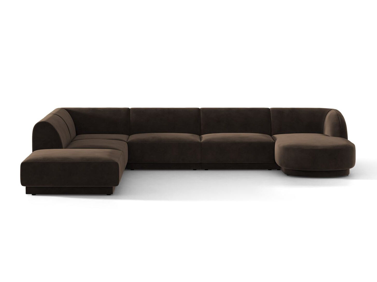Модулен ъглов диван Tivlomi 107 (Bluvel 48)