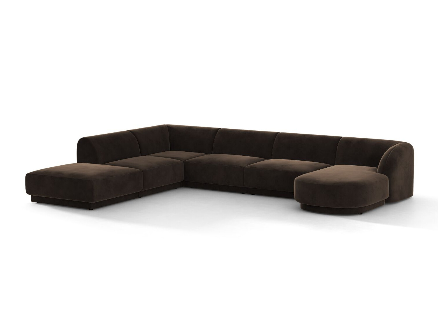Модулен ъглов диван Tivlomi 107 (Bluvel 48)