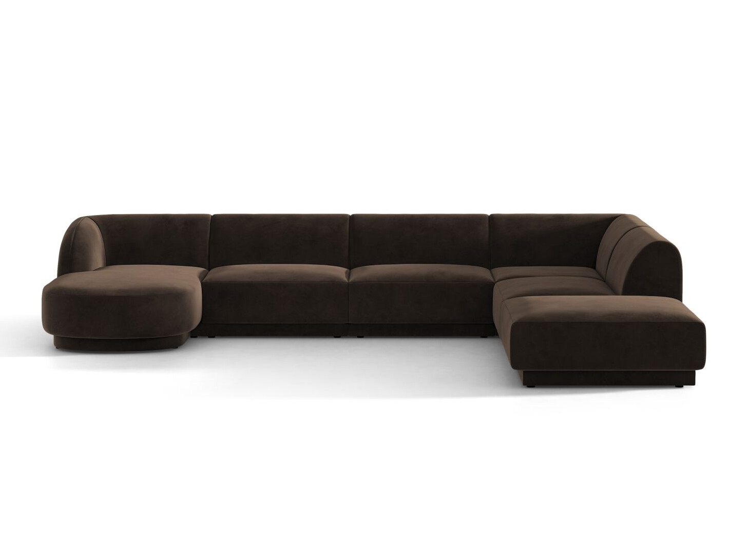 Модулен ъглов диван Tivlomi 107 (Bluvel 48)