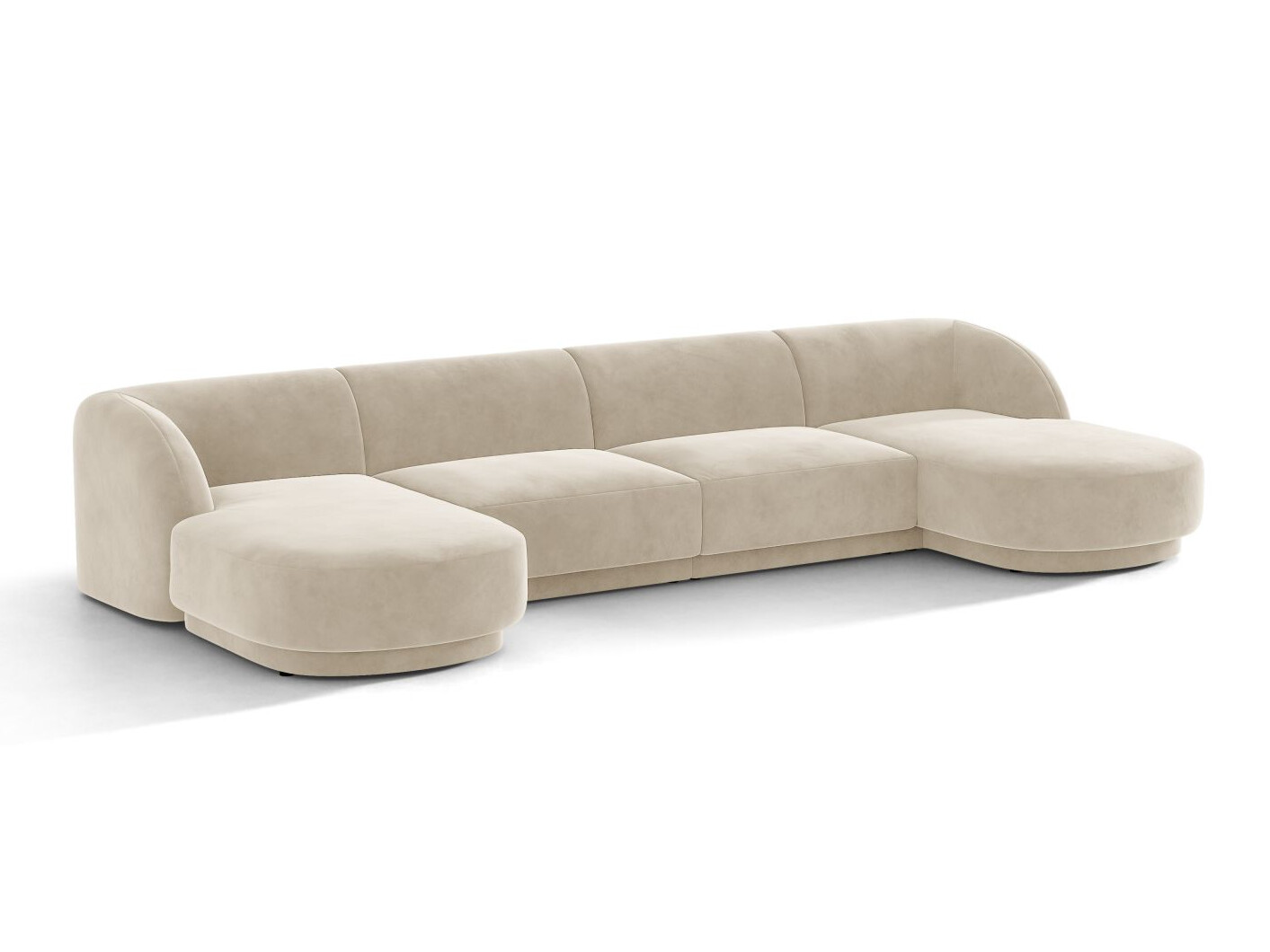 Модулен ъглов диван Tivlomi 108 (Bluvel 30)